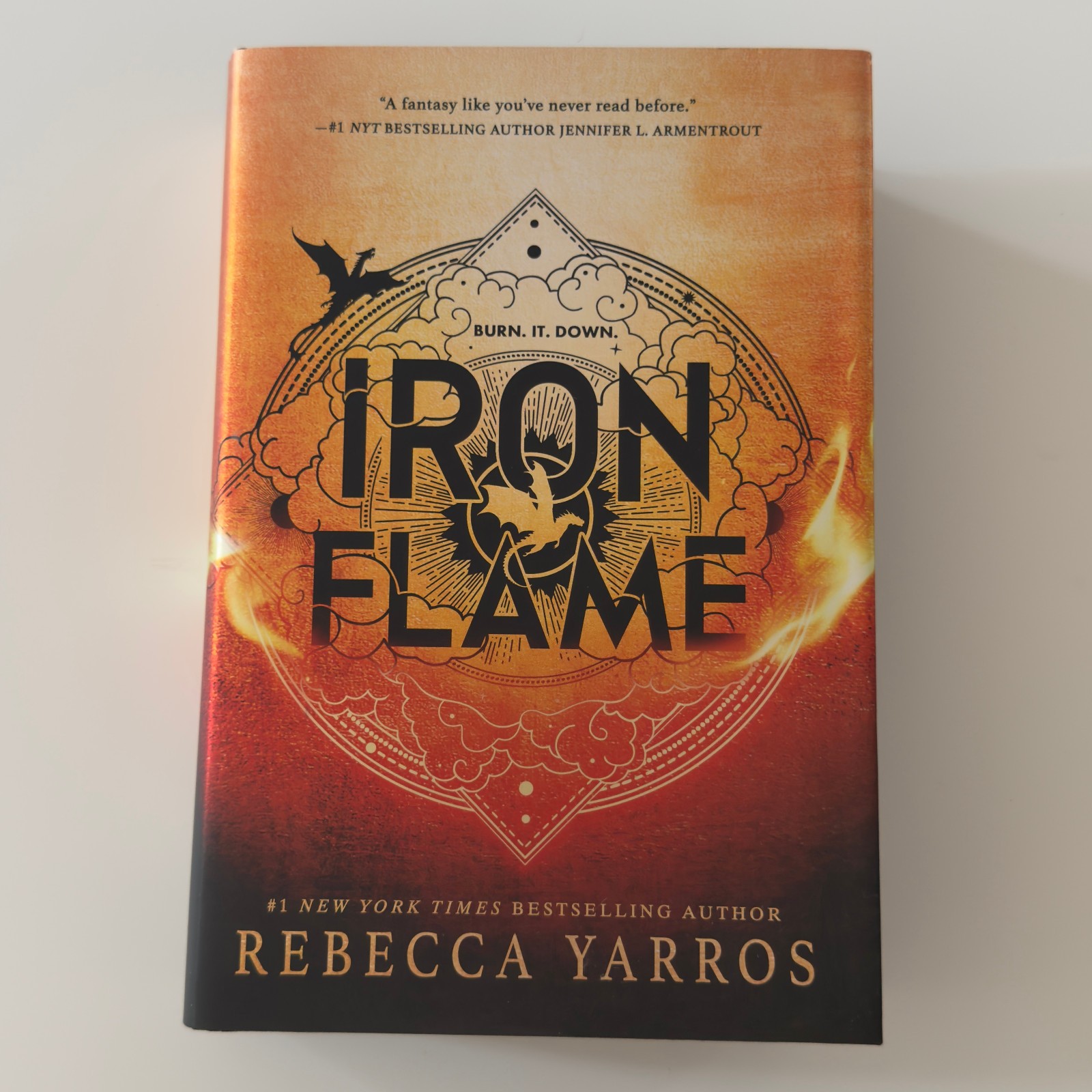IRON FLAME Empyrean Series HCDJ Rebecca Yarros 2023 Custom Sprayed Edges! GREAT!