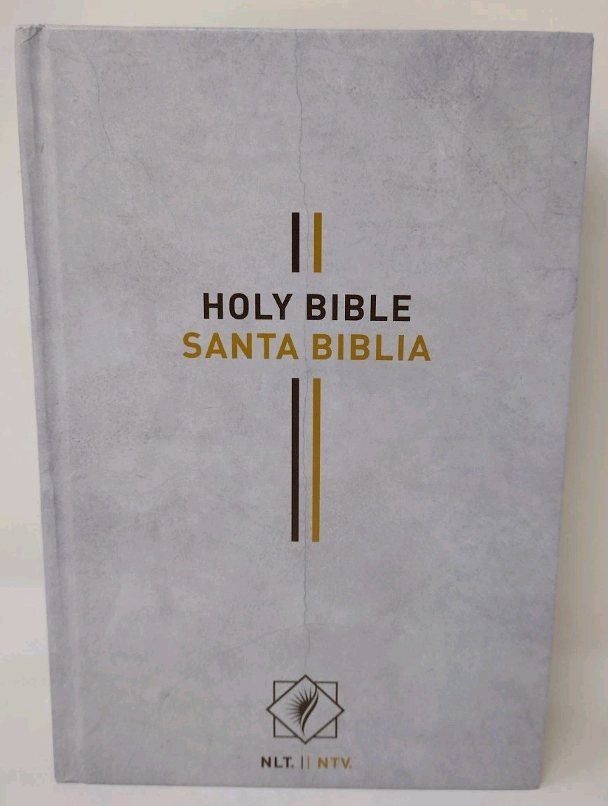 Biblia Bilingüe Nueva Traducción Viviente NTV Bilingual Bible NLT tapa dura