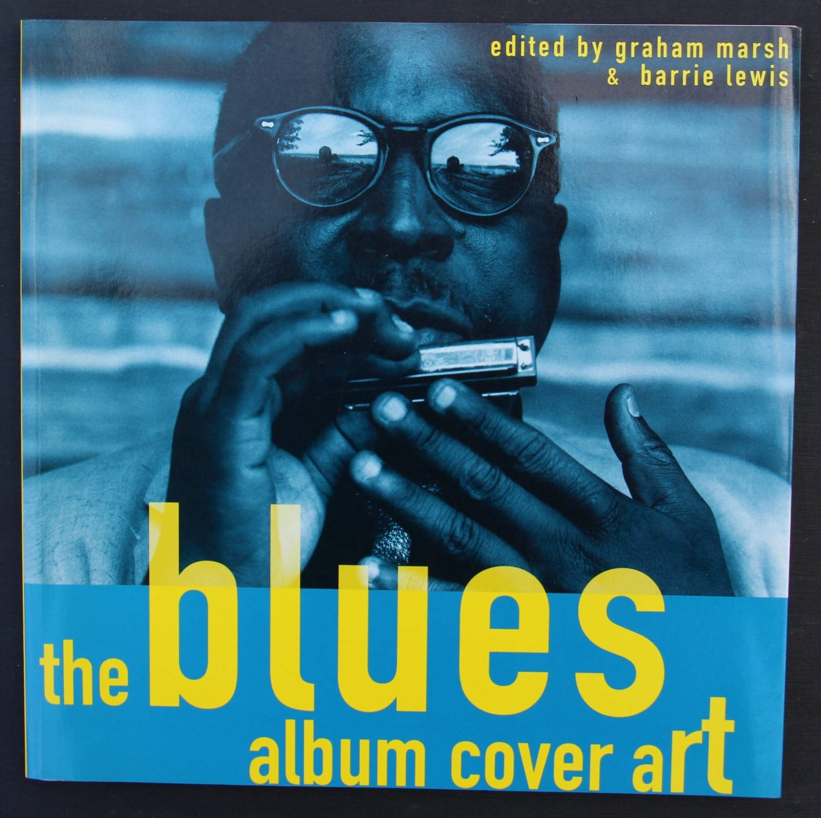 The Blues Album Cover Art- Chronicle Books- Graham Marsh- Orig 1996 Print- Nice