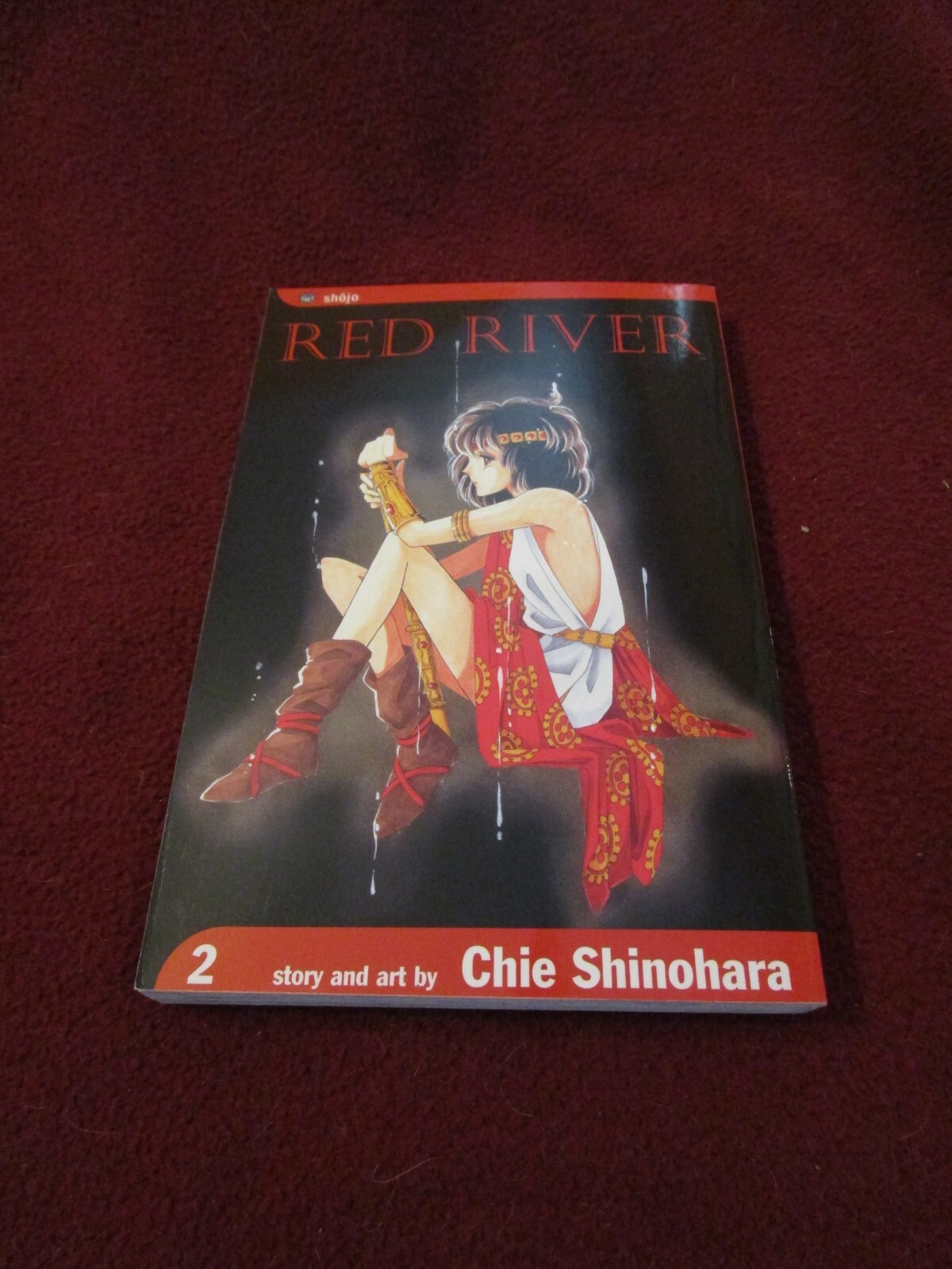 Red River volume 2 by Chie Shinohara (2004, manga) English romance time travel