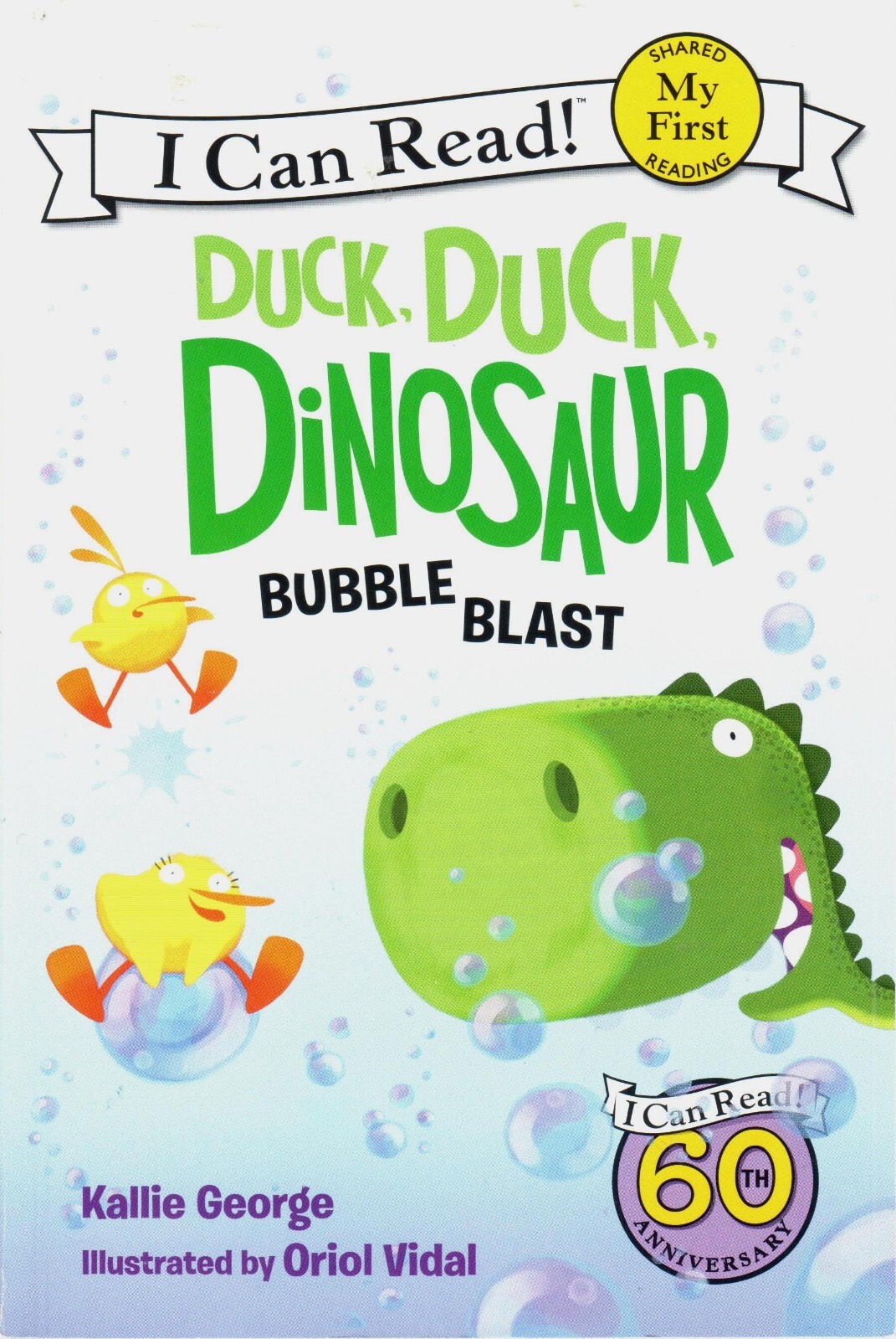 ” Ducks in a Row”-” Happy Go Ducky” -“Duck Duck Dinosaur” 3 I Can Read books Lot