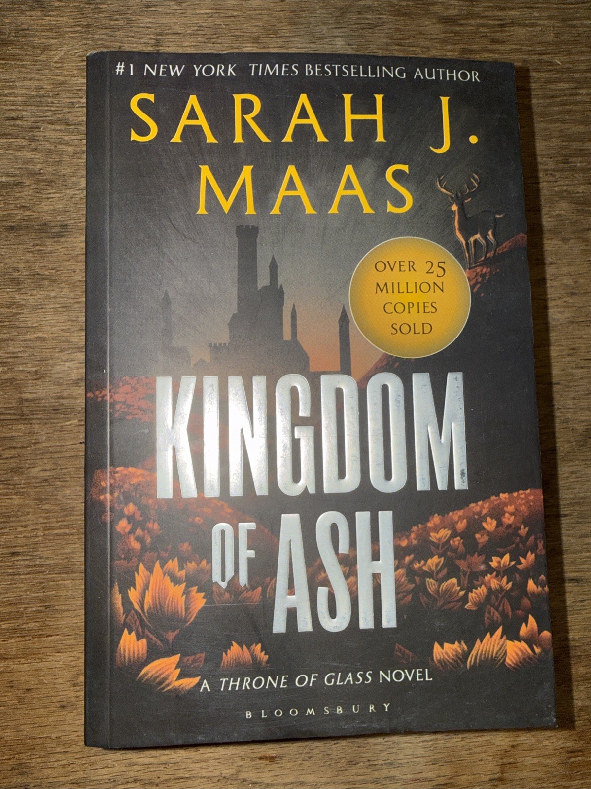 Kingdom of Ash -Paperback – First Edition – 3rd Print – Sarah J. Maas – NEW