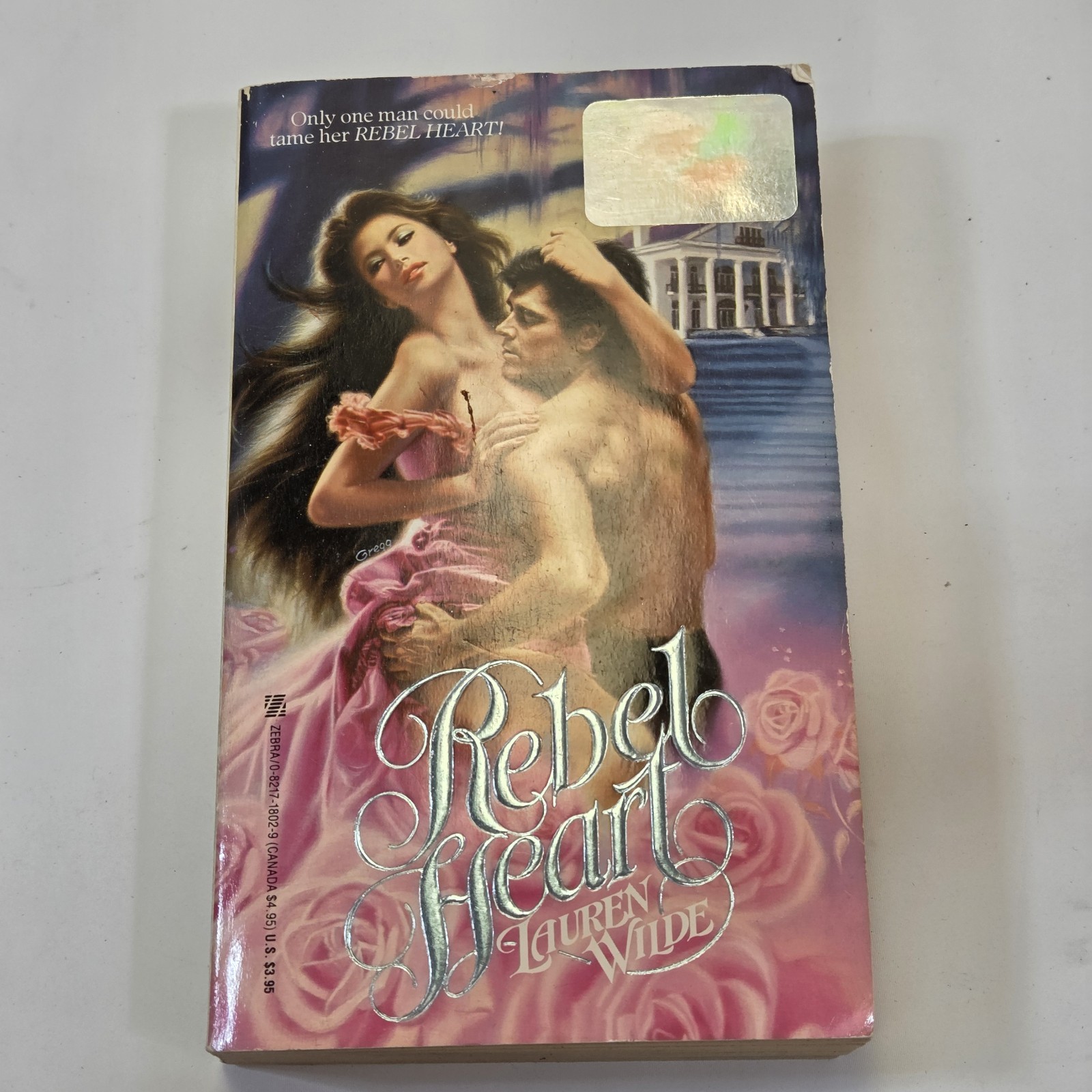 Vintage Zebra Historical Romance Paperback Books 80s 90s Western Love Collection