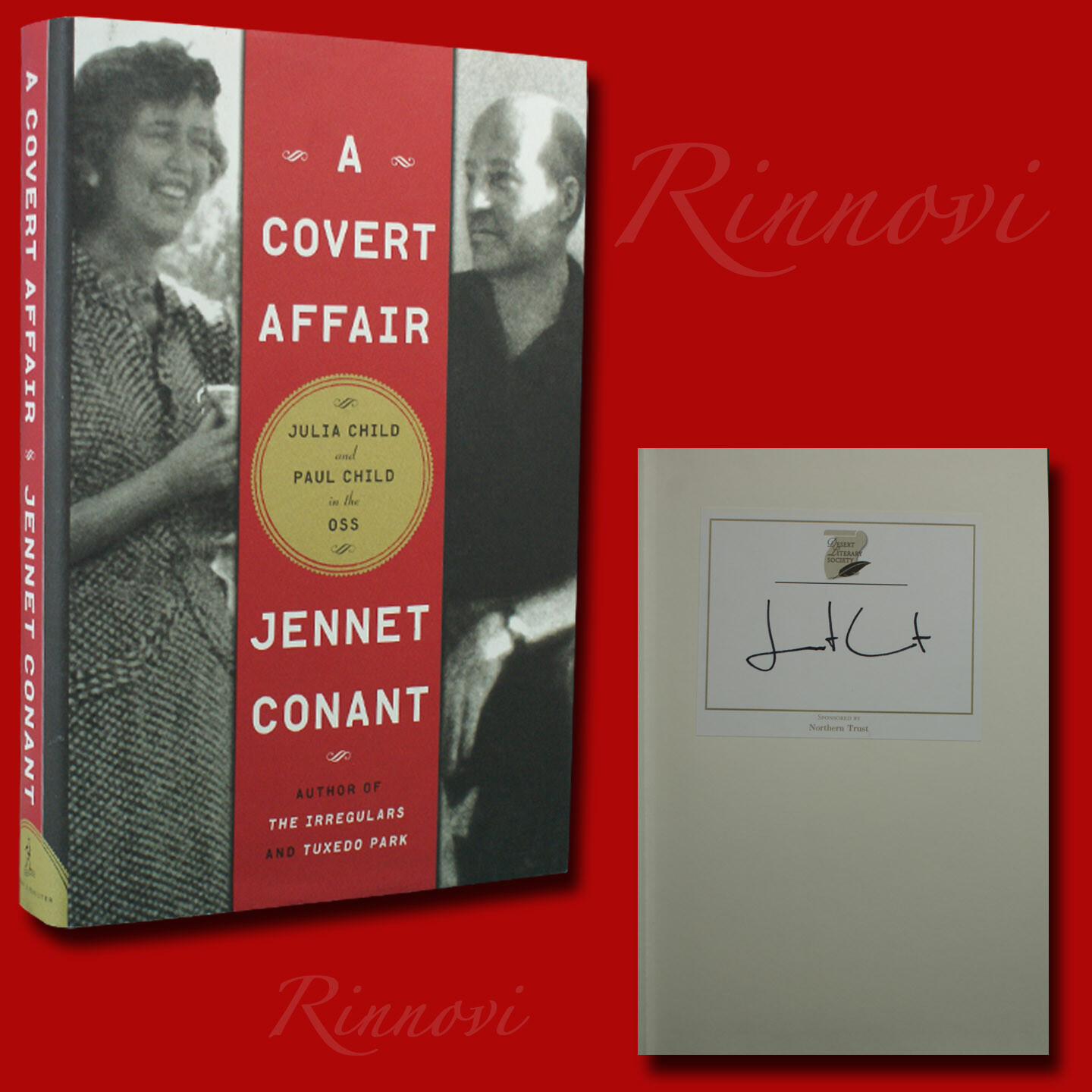 A Covert Affair SIGNED Jennet Conant (2011, HC,1st/1st) NEAR FINE