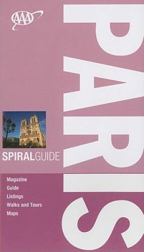 AAA Spiral Paris (AAA Spiral Guides: Paris) – Spiral-bound – GOOD