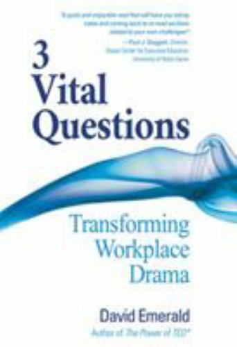 3 Vital Questions: Transforming Workplace – 0996871837, paperback, David Emerald
