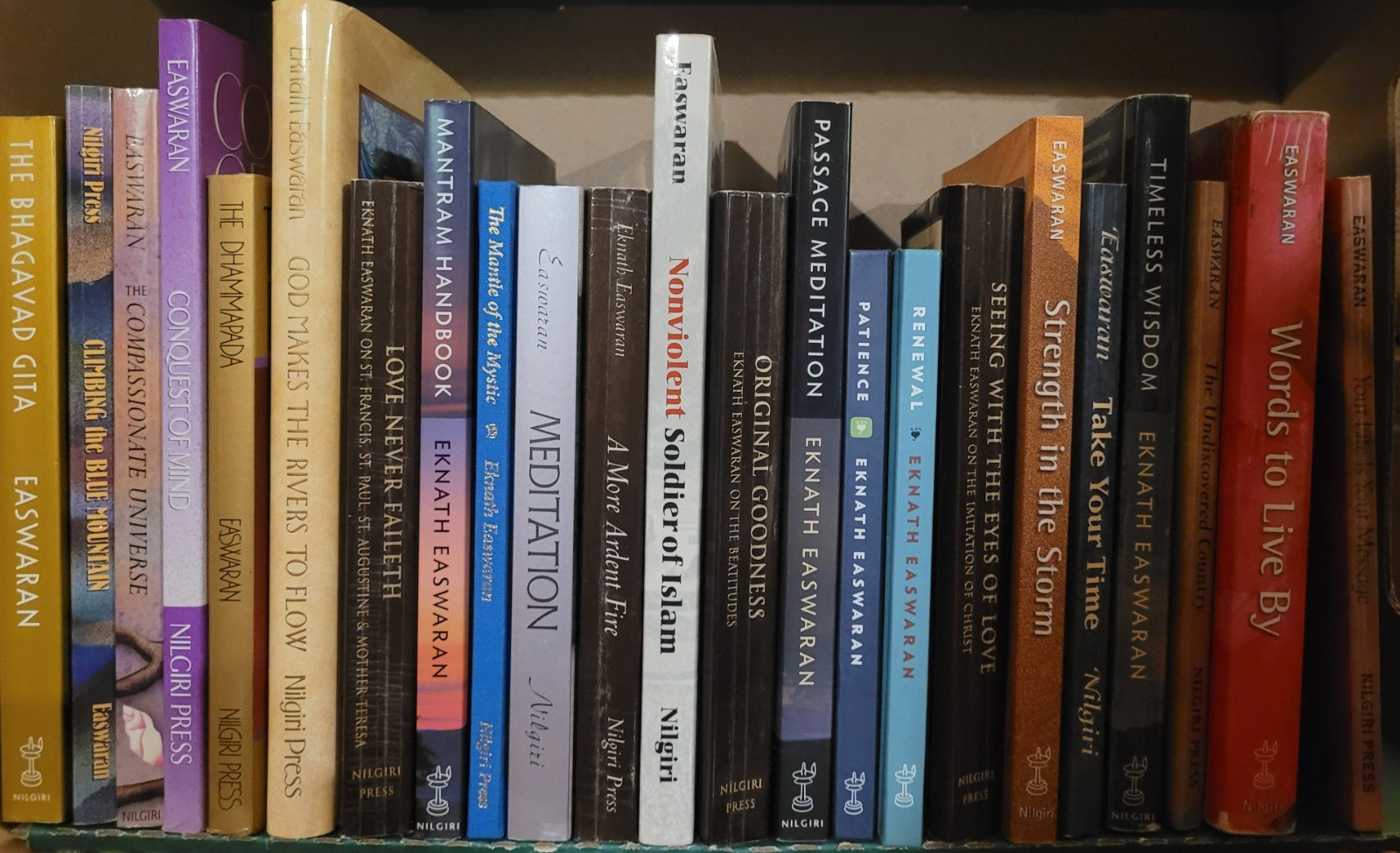 Eknath Easwaran Lot of 23 Books Indian Eastern Spirituality Nilgiri Press
