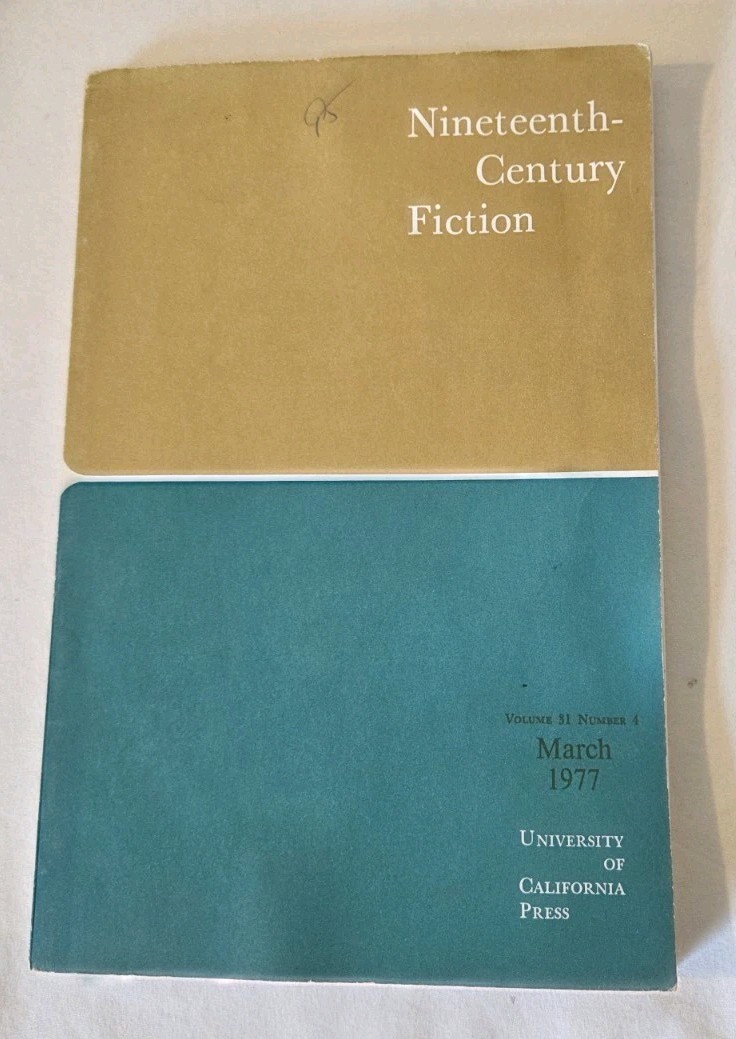 Nineteenth-Century Fiction Volume 31- 1977