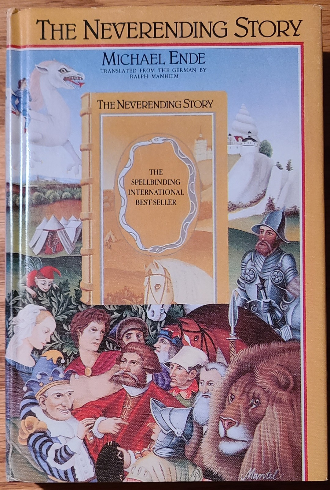 The Neverending Story Michael Ende 1983 1st Edition 2nd Print HC Doubleday