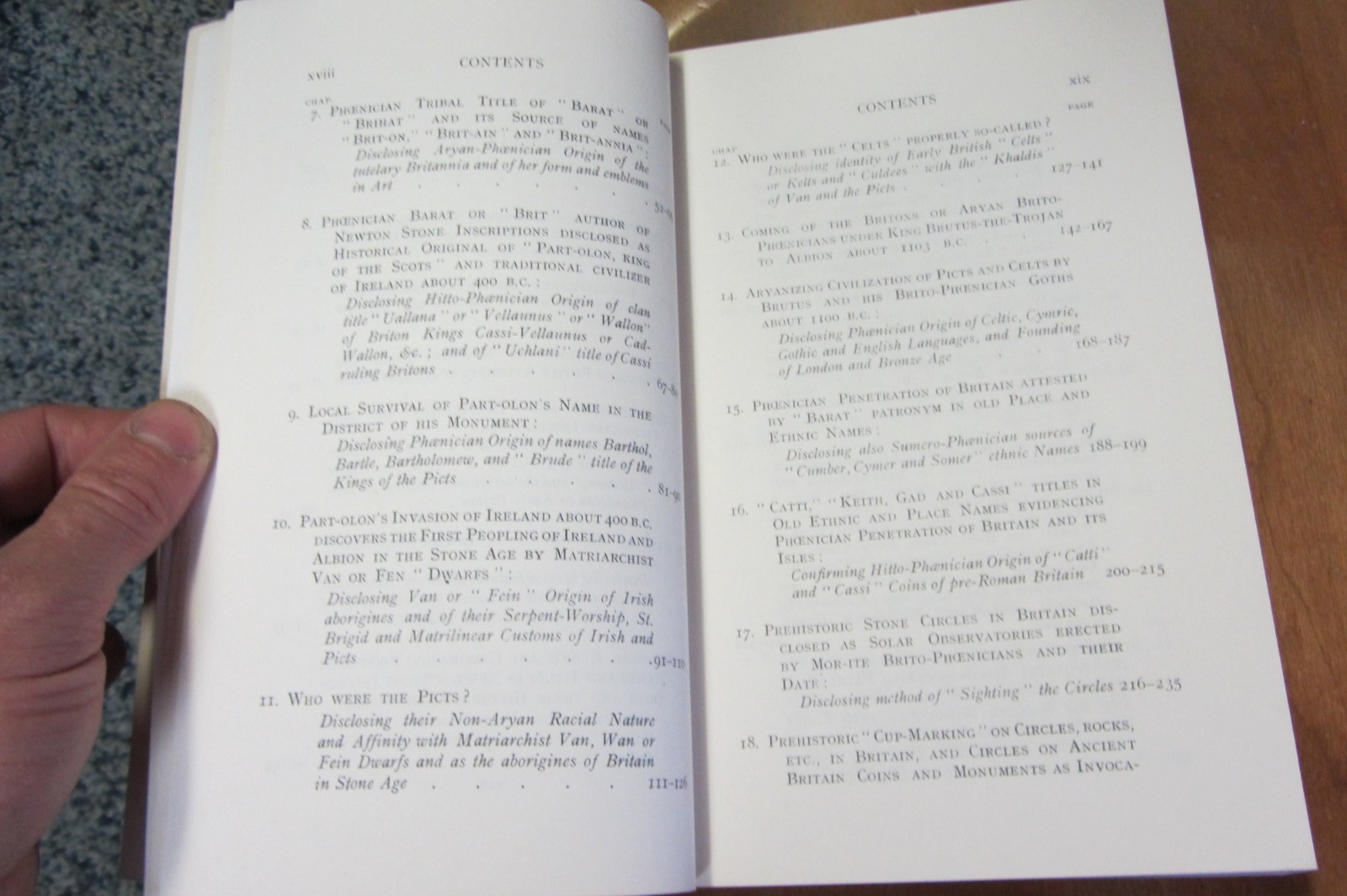 Waddell Phoenician Origin of Britons Scots Anglo Saxons oop British Israel rare