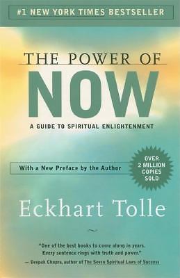 Power of Now : A Guide to Spiritual Enlightenment by Eckhart Tolle (2004,…