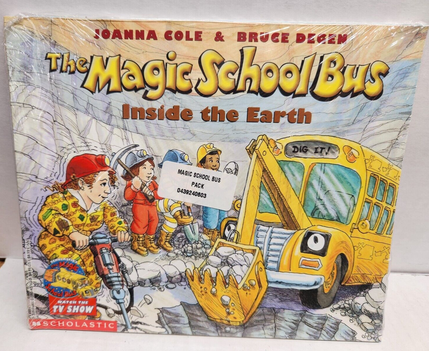 The Magic School Bus by Joanna Cole & Bruce Degen – Set of 2 Books – Sealed