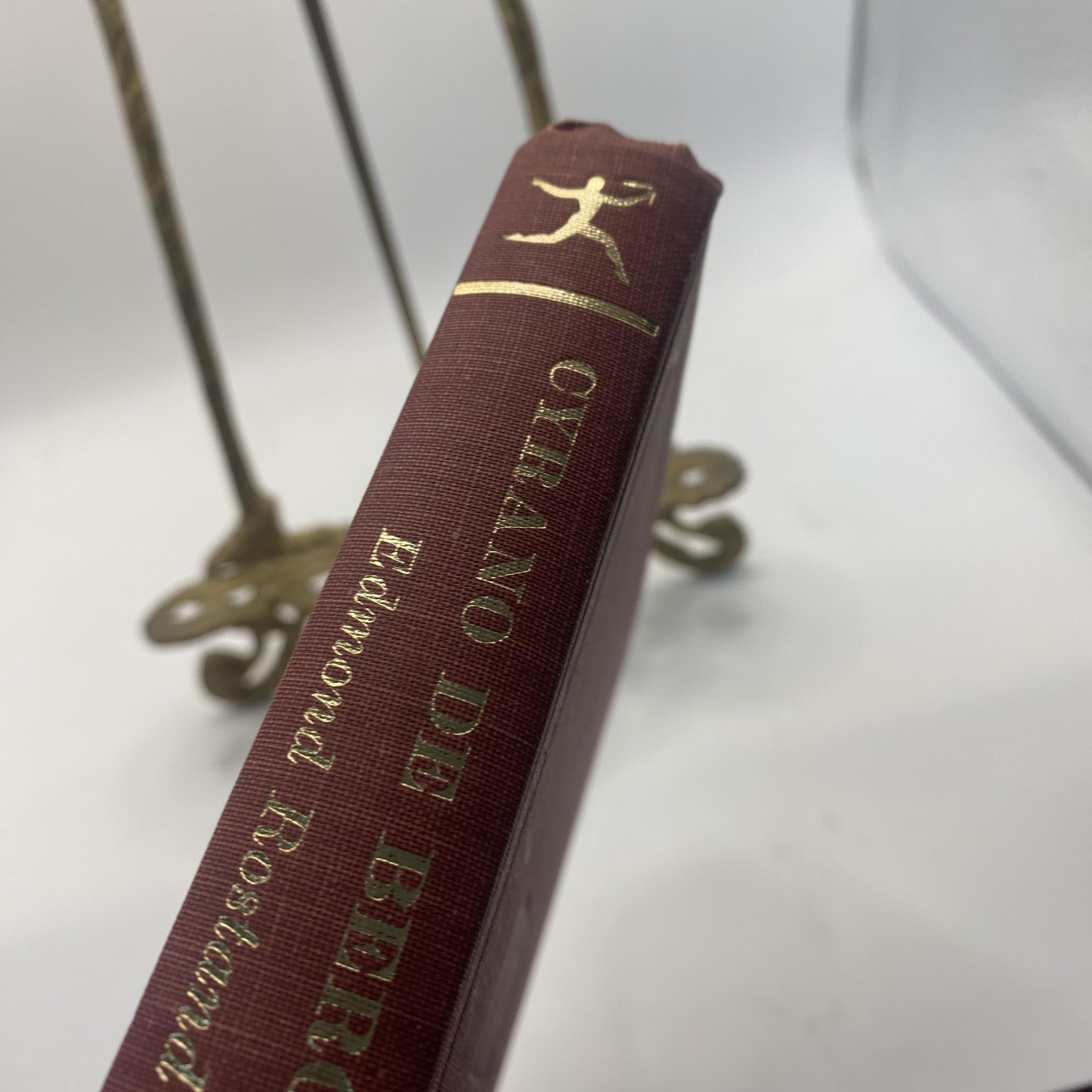 Vintage 1951 Cyrano De Bergerac Edmond Rostand Modern Library Maroon HC Drama