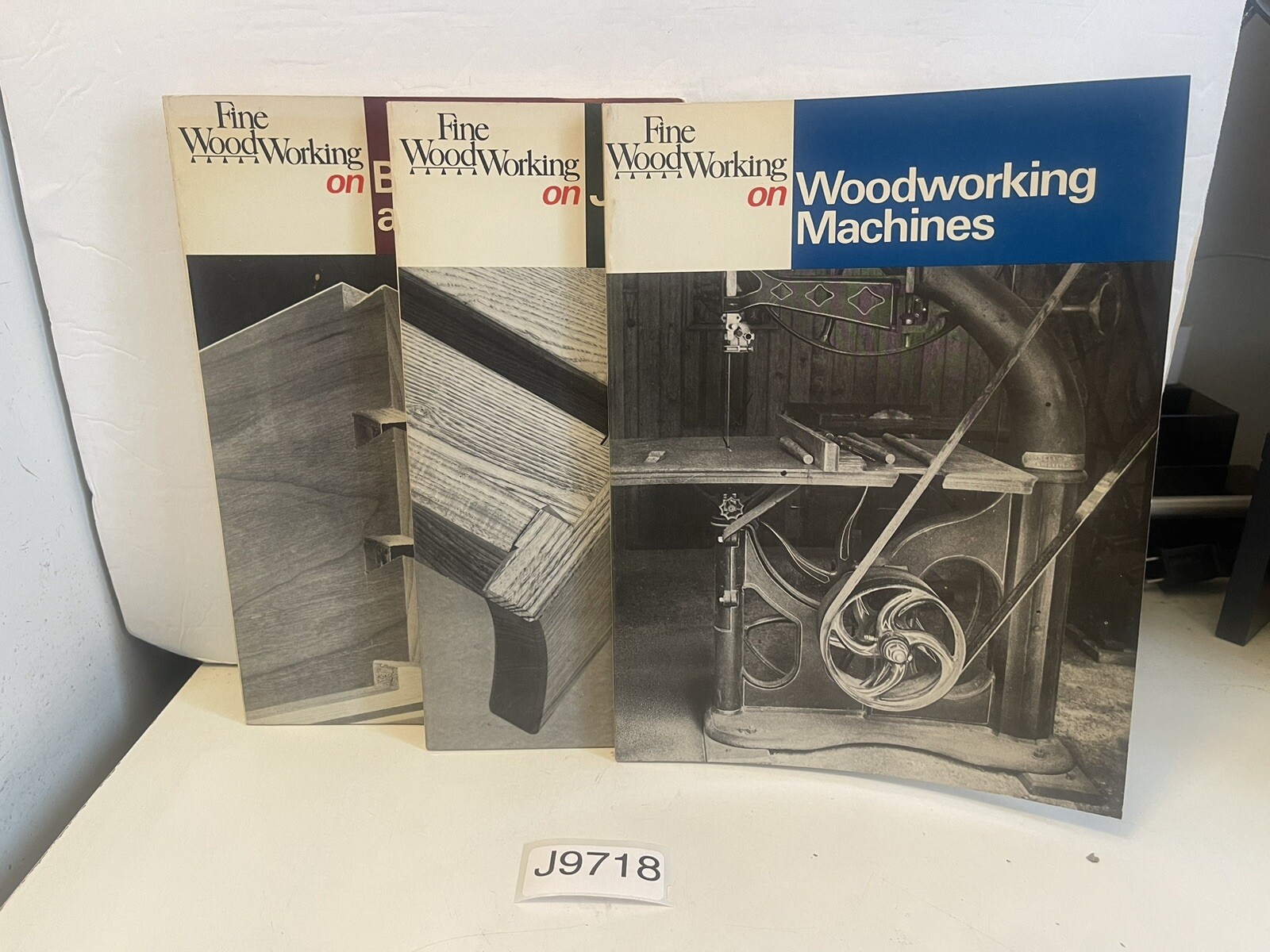 Fine Woodworking on LOT of 3 The Taunton press 1985 Paperback