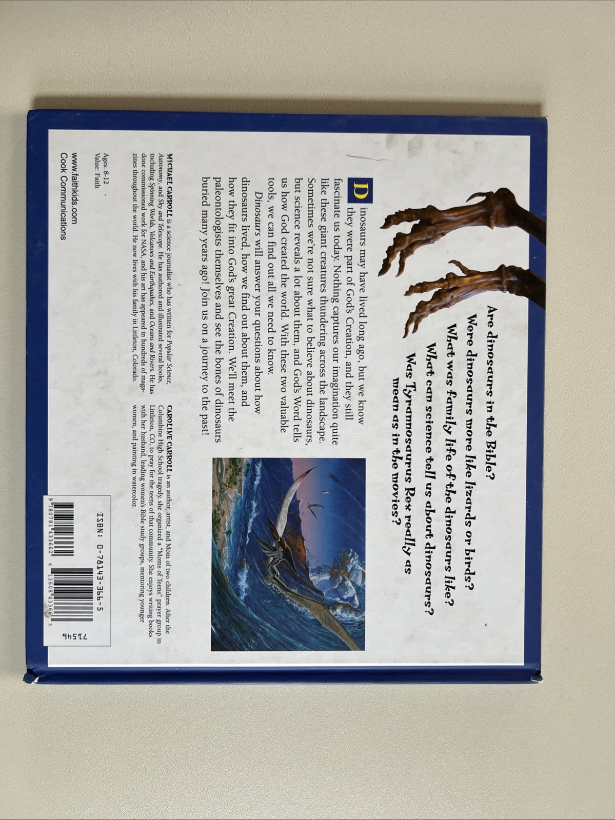 Set of 4 Dinosaur Christian Books – D is for… , Dry Bones, Unleashed, Ken Ham