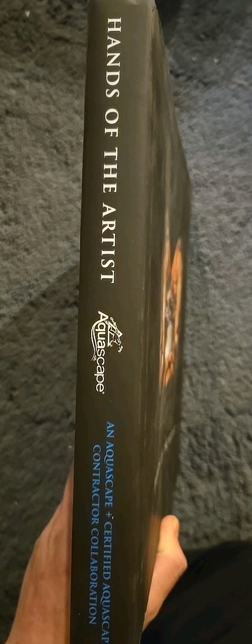 Aquascape Hands of the Artist Book Has Over 300 Page AWESOME art Book Hardback