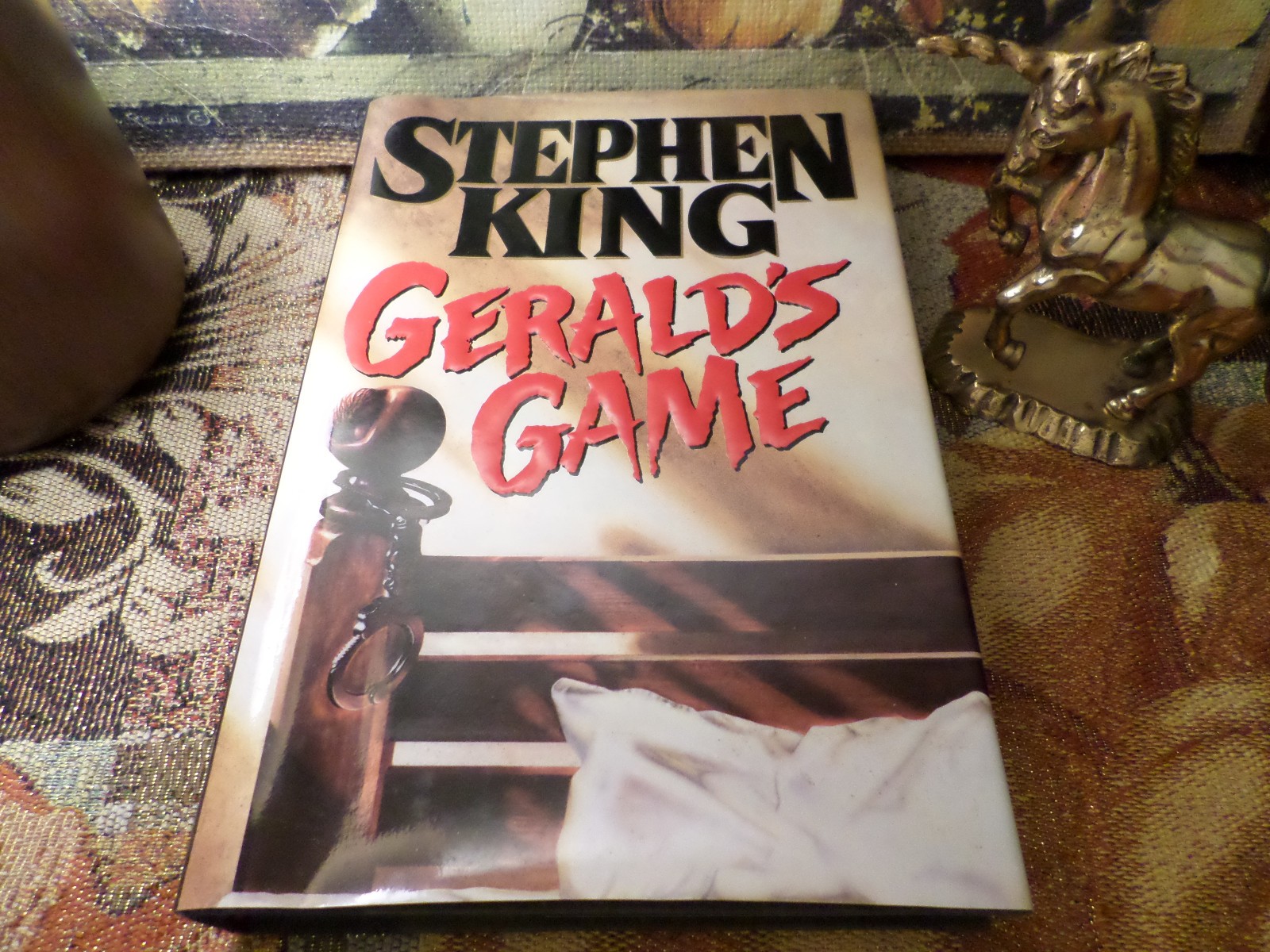 Gerald’s Game 1992 Stephen King FIRST EDITION Hardcover /w Dust Jacket