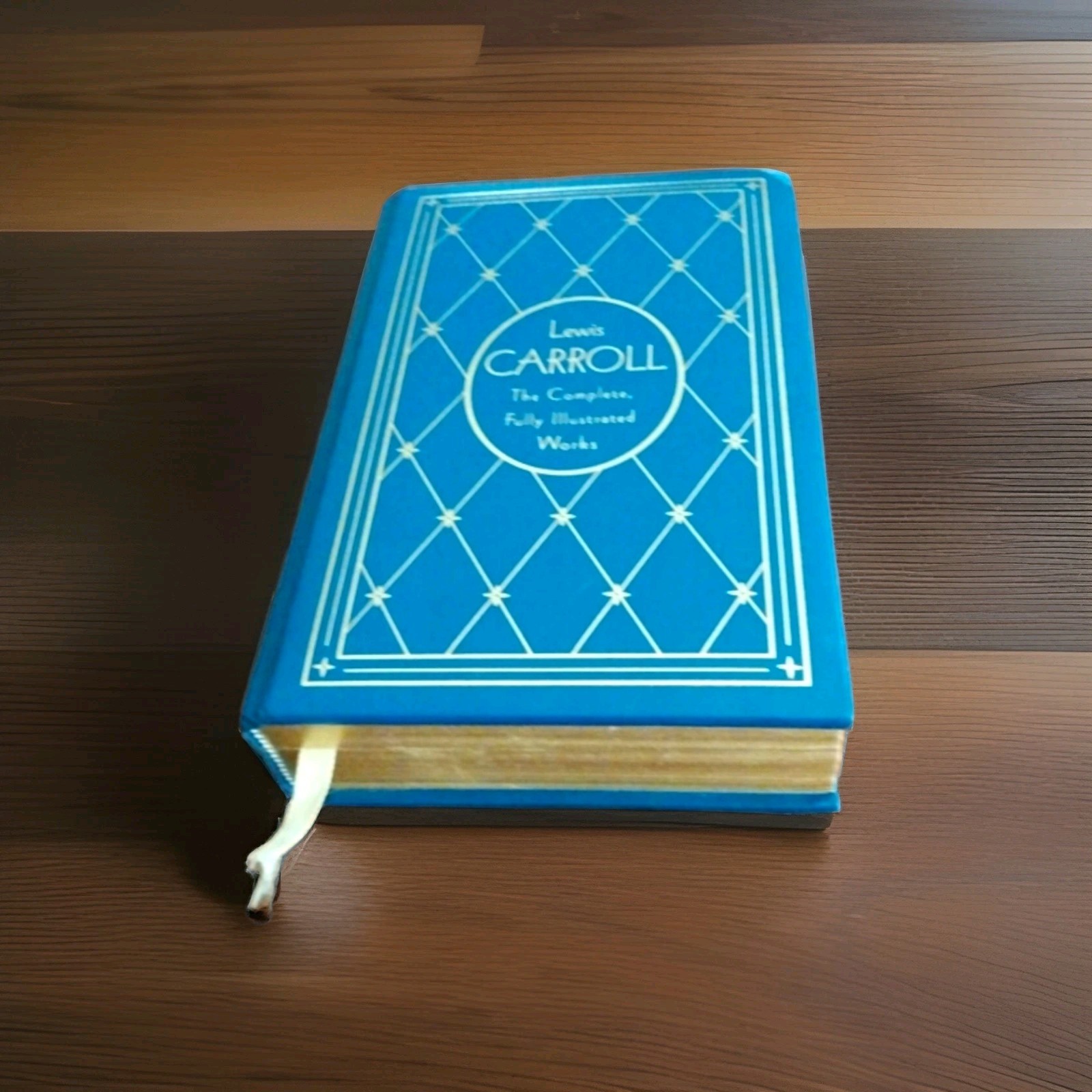 Lewis Carroll Complete Fully Illustrated Works 1995 Gramercy Goldtone Edges HC