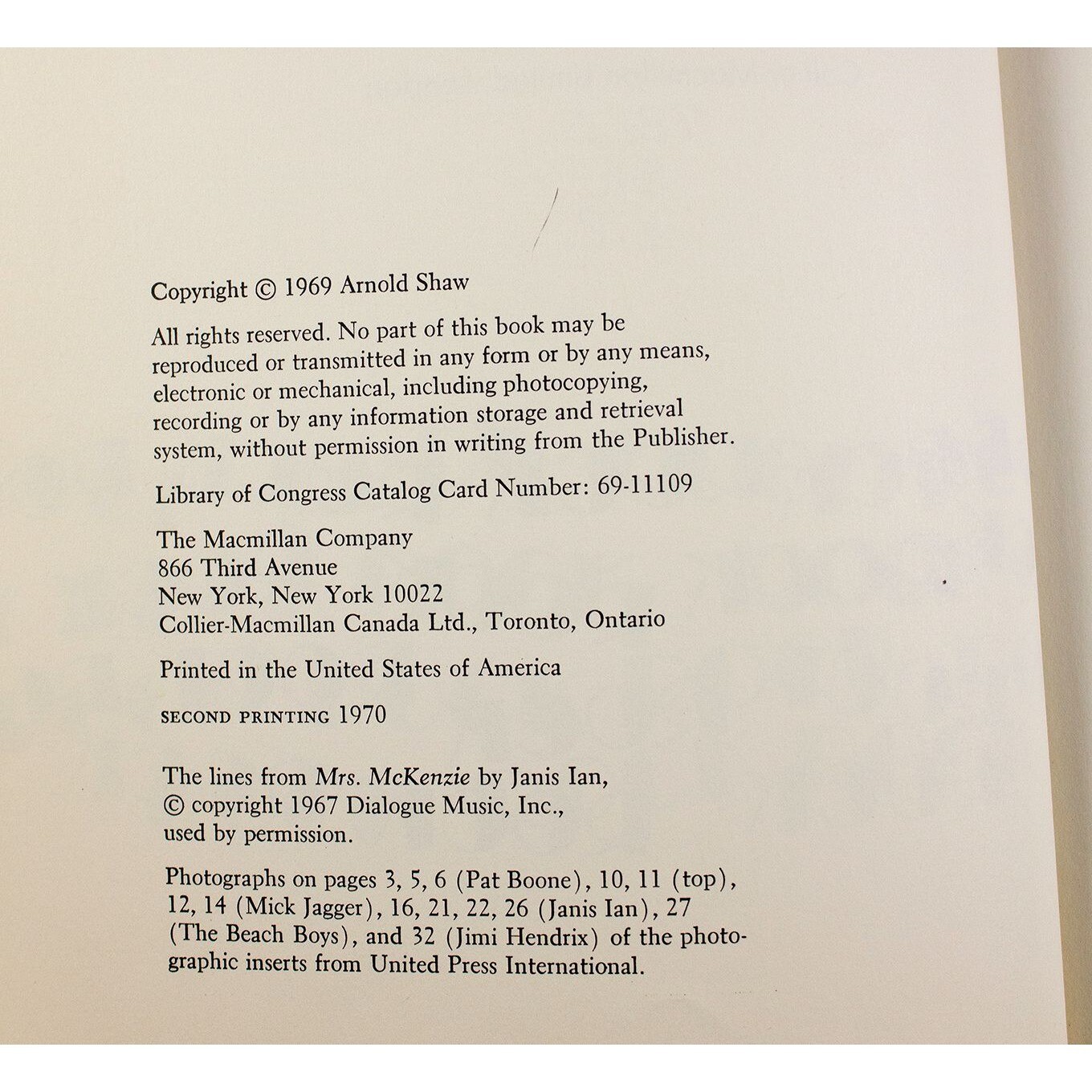 The Rock Revolution: What’s Happening In Today’s Music By Arnold Shaw 1970 HC