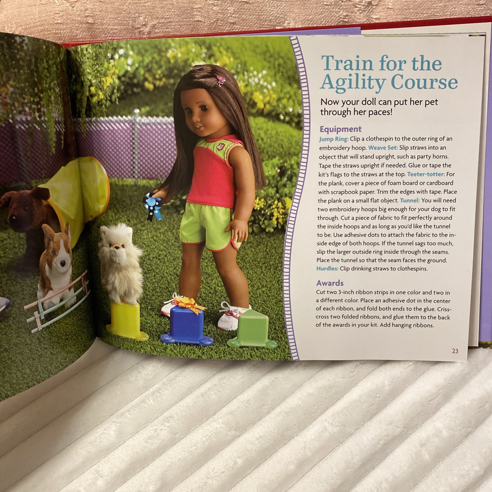American Girl Doll Pets: Pawsatively Amazing Pet Adventure Book Craft Kit