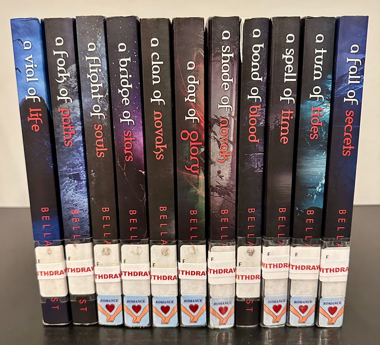A Shade of Vampire Book Series Lot of 11 by Bella Forrest (Paperback)