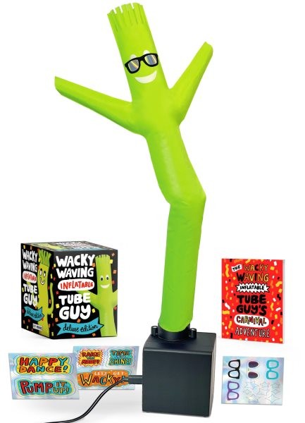 Wacky Waving Inflatable Tube Guy : Includes Usb Cable and Vinyl Stickers, Pap…