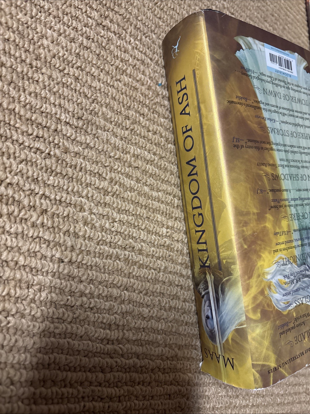 Kingdom of Ash by Sarah J. Maas Hardcover Original Cover OOP