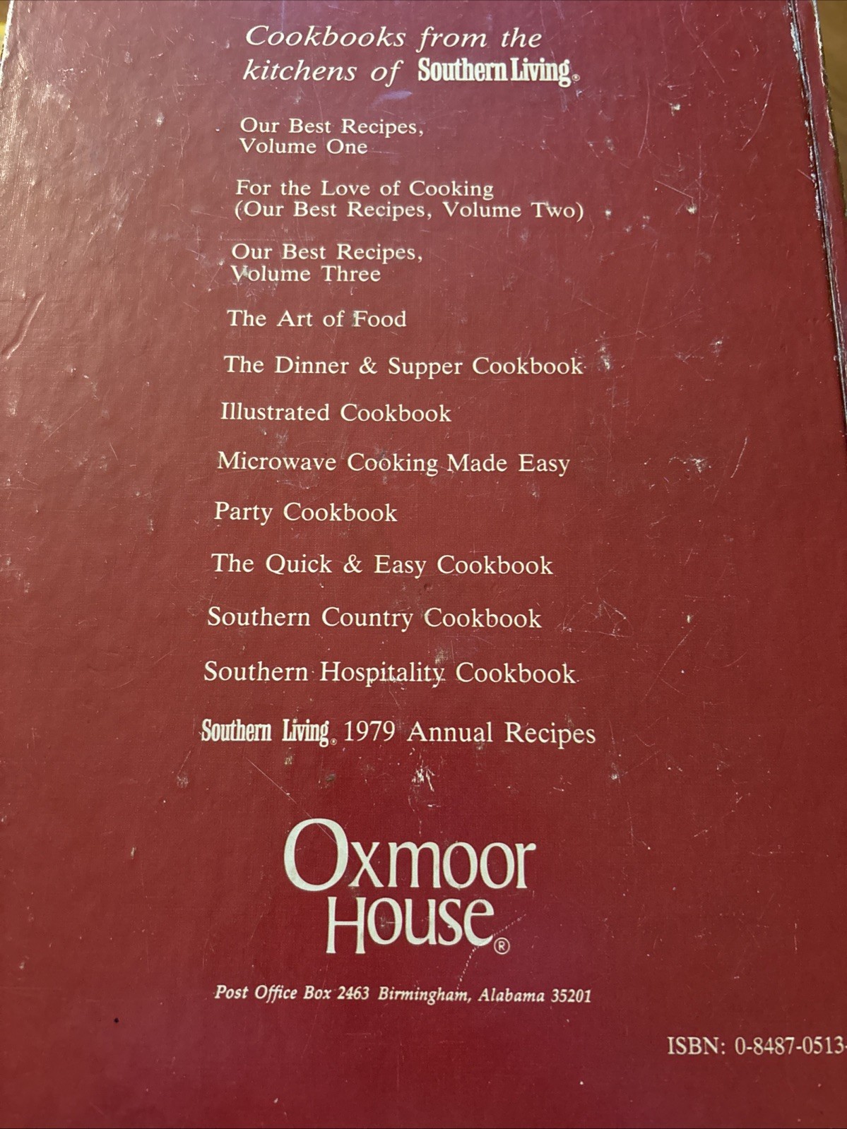 Southern Living 1979 Annual Recipes 343 Pages Favorite Recipe Note Area Back