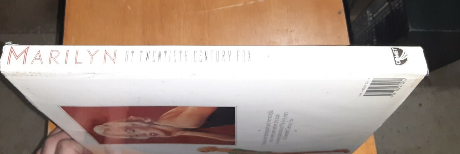 MARILYN at 20th Century Fox 1987 1st UK printing. 220 pages. (SEE PICS).
