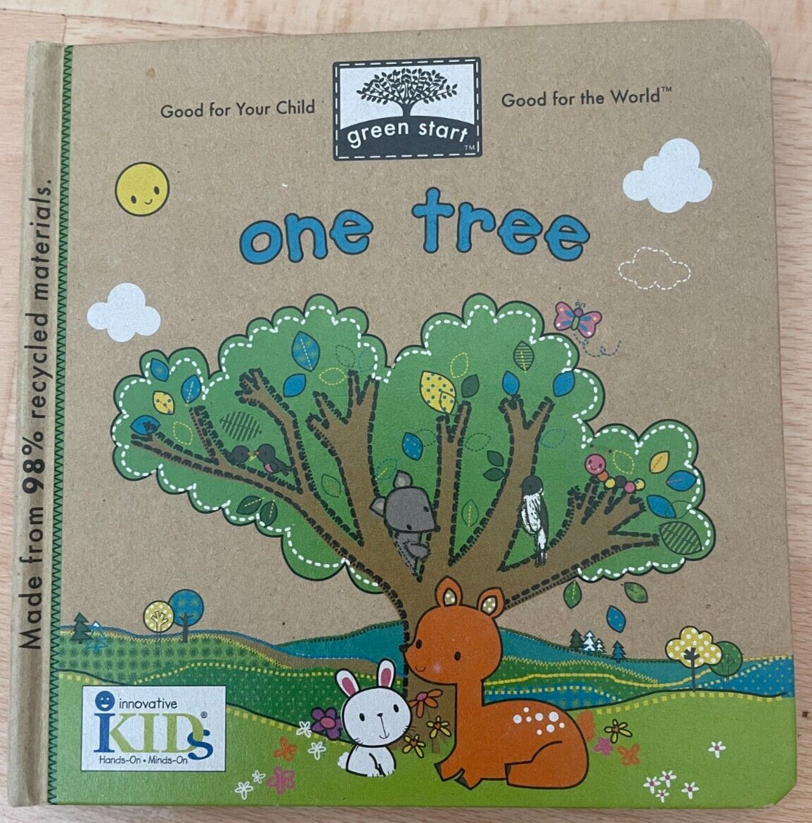 LESLIE BOCKOL. ONE TREE. RECYCLED BOOK. BOARDED. 17 BY 17CM, 9781584768111.