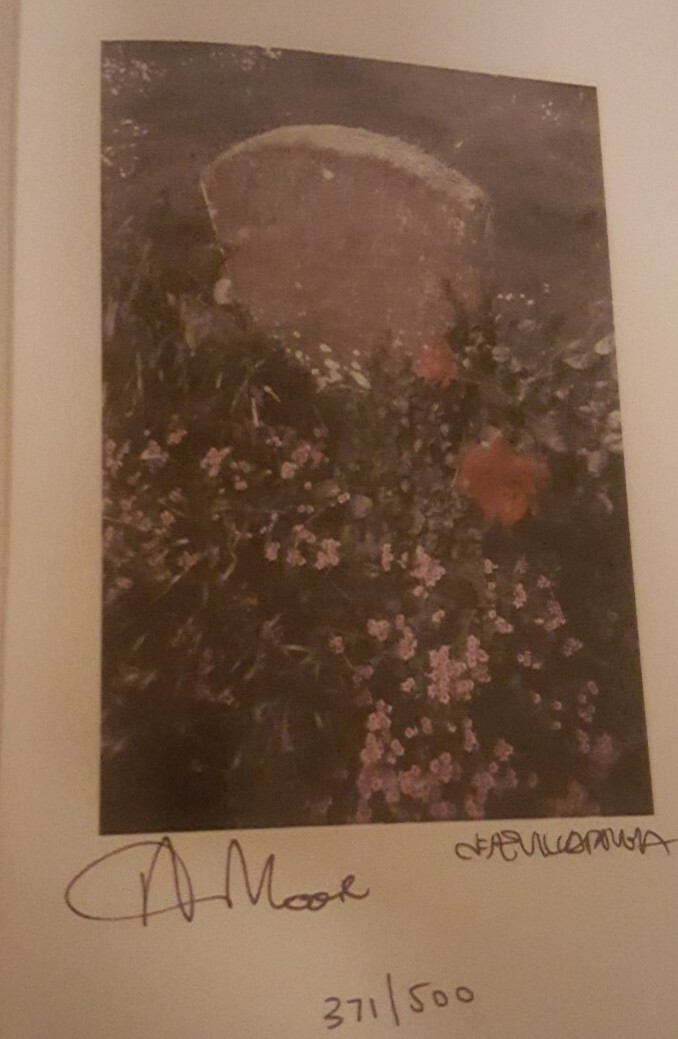 Voice Of The Fire-Alan Moore-SIGNED!-ltd # First U.S. Edition/1st Printing!