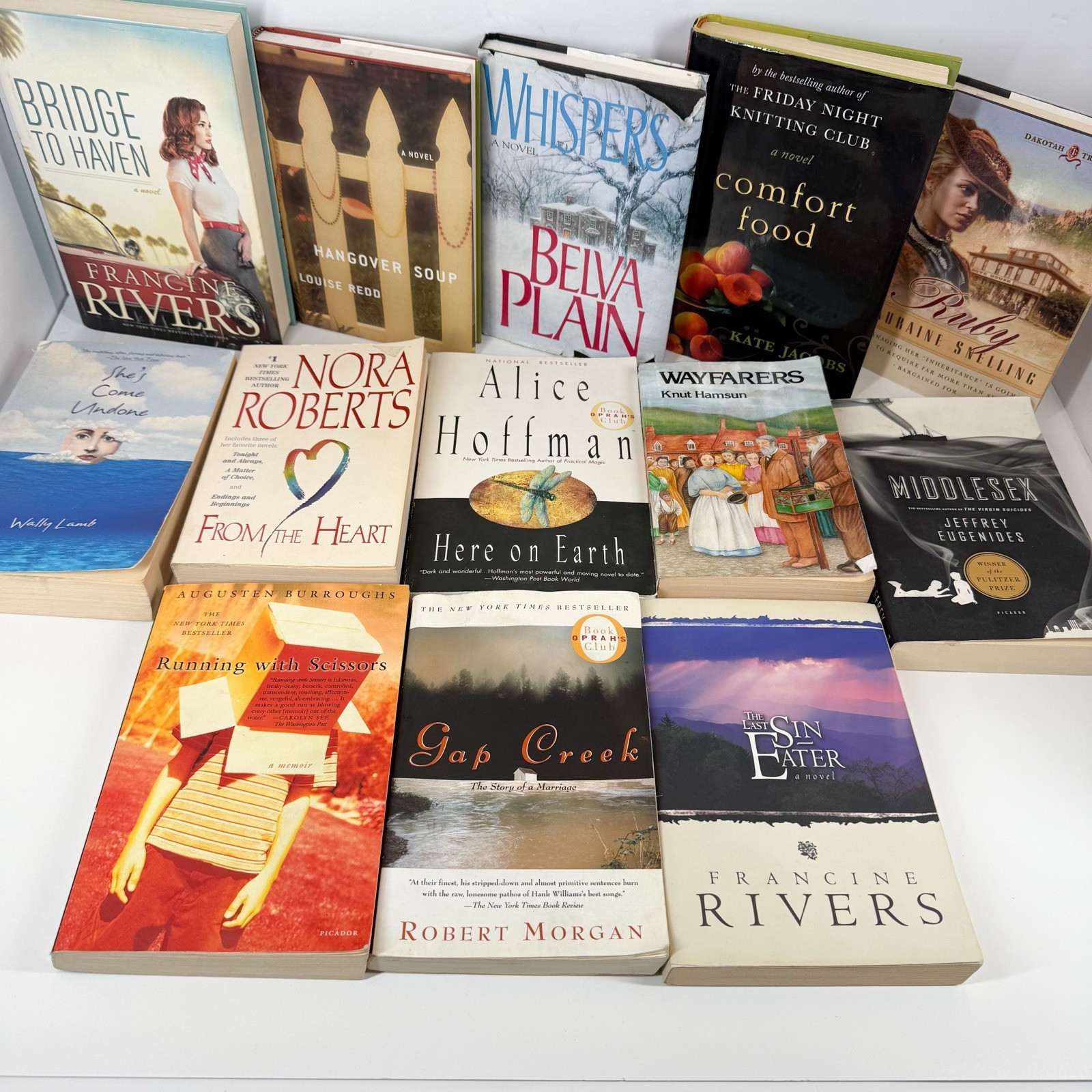 Lot Of 13 Romance Novels Hardback And Paperback Books Random Mixed Authors
