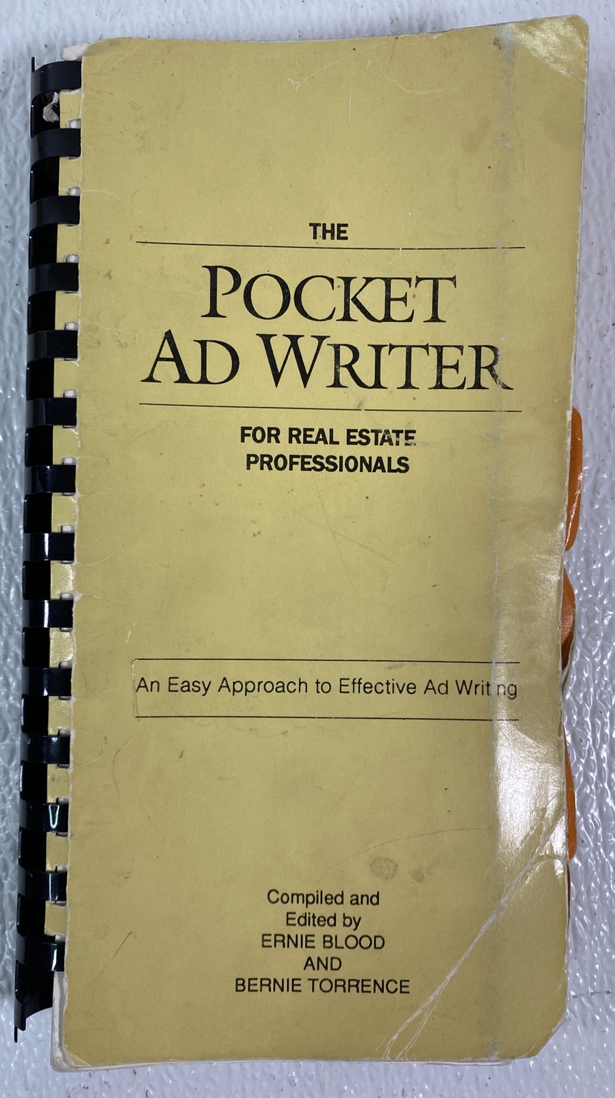 The Pocket Ad Writer: For Real Estate …, Blood, Ernie & Torrence, Bernie 1987