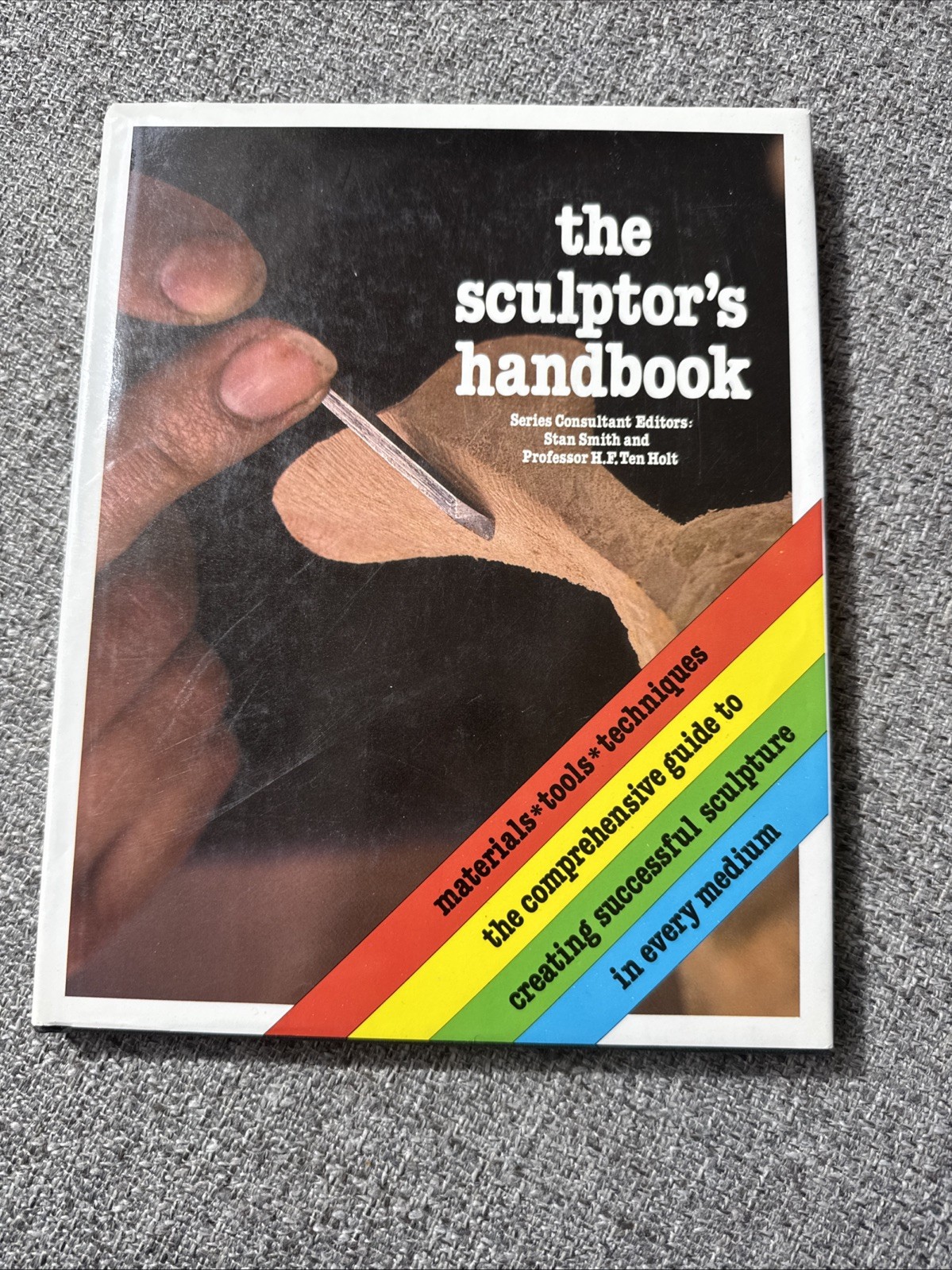The Sculptors handbook 62 pages hardcover art craft book 1984