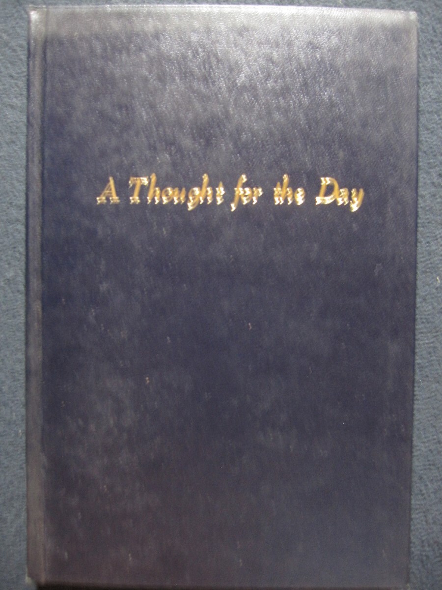 A Thought for the Day [Hardcover] Mrs. Oliver B. Greene The Gospel Hour