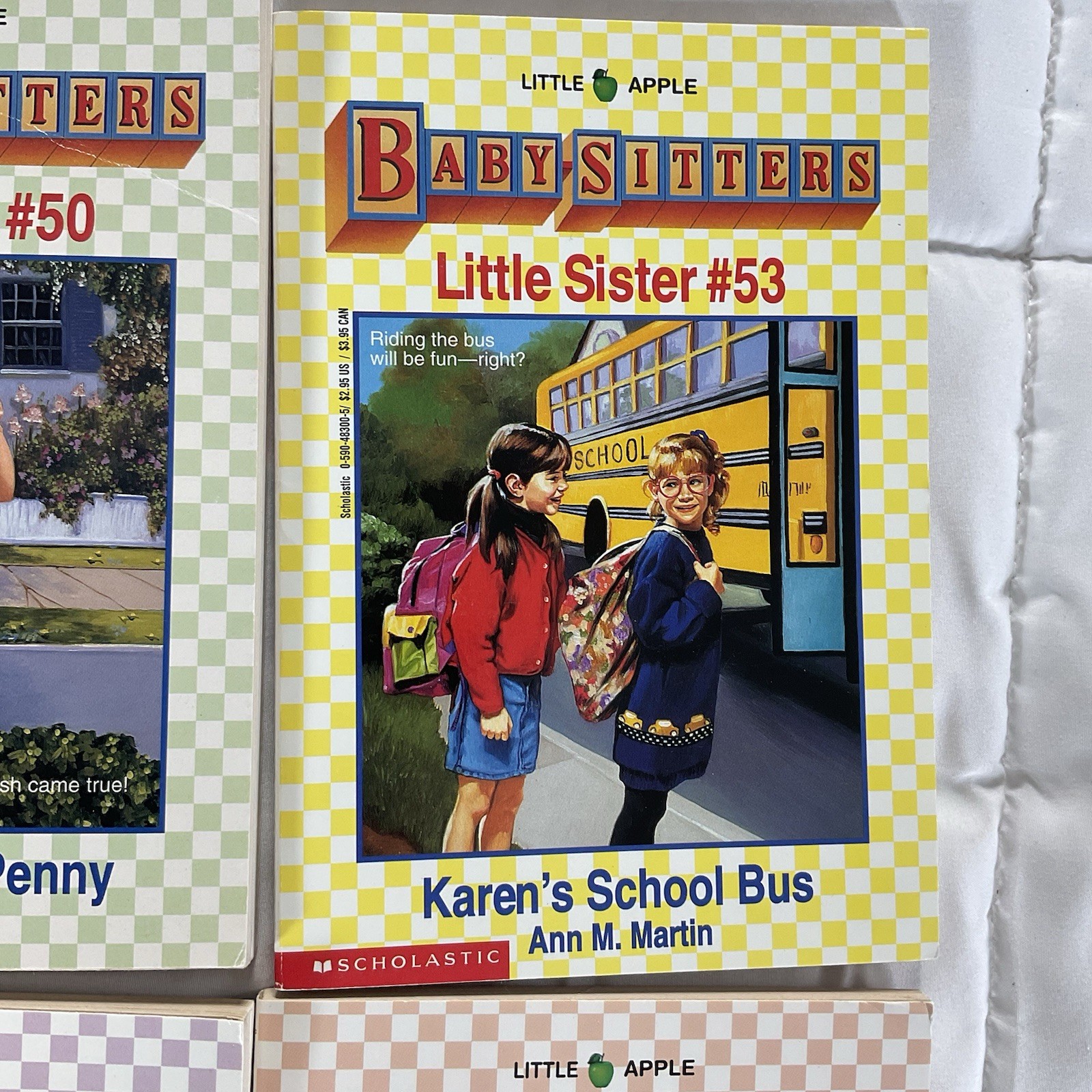 Babysitters Little Sister Lot Of 6 Paperback Books Ann M. Martin Vintage