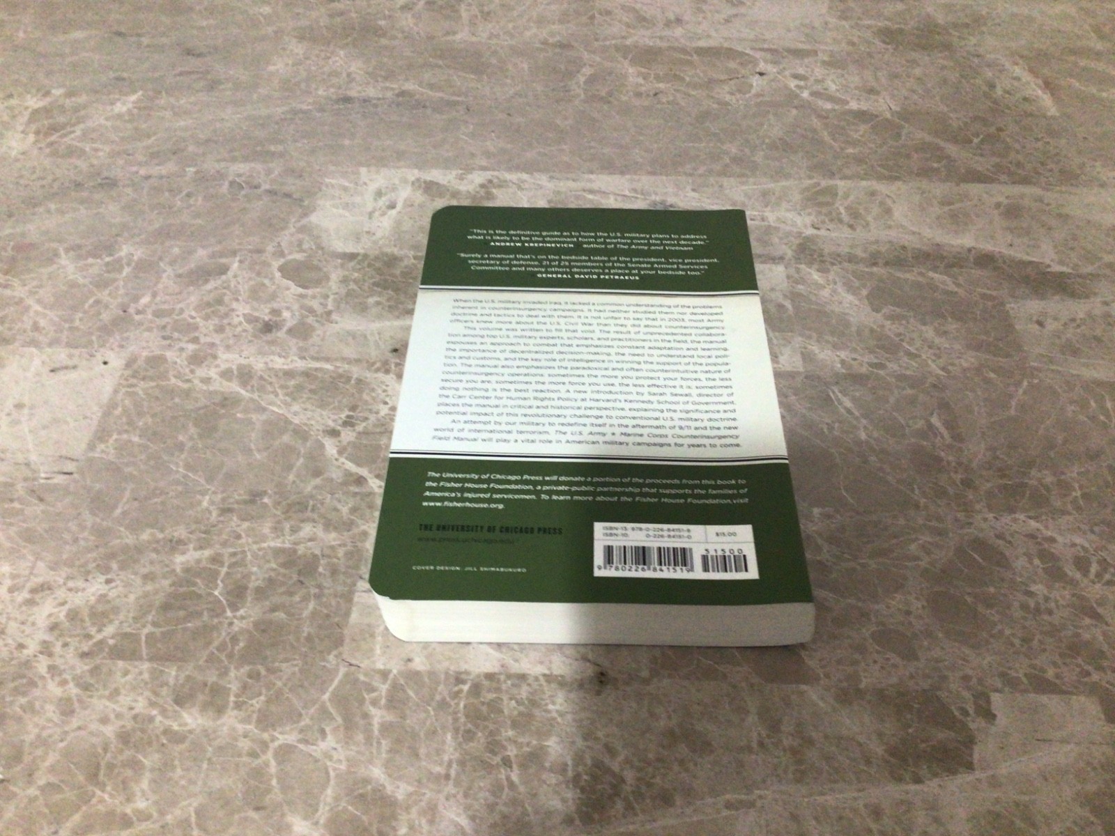 The U.S. Army/Marine Corps Counterinsurgency Fi, Petraeus, Amos, Nagl,