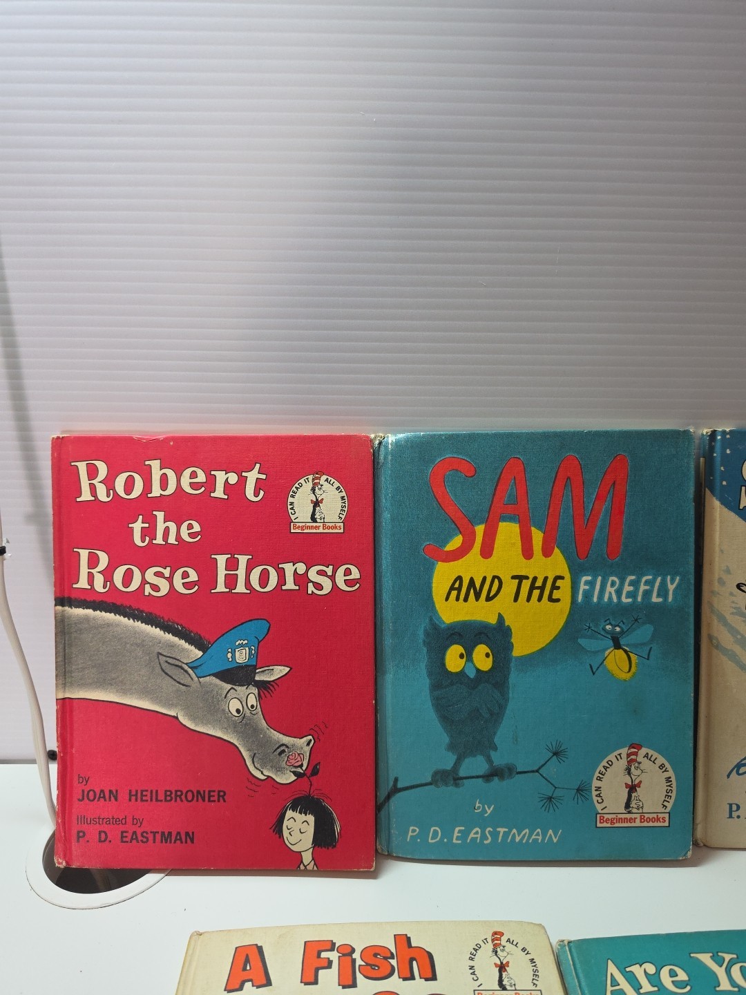 Vintage PD Eastman And Helen Palmer And Roy M Books Lot Of 5 Beginner Kids Book