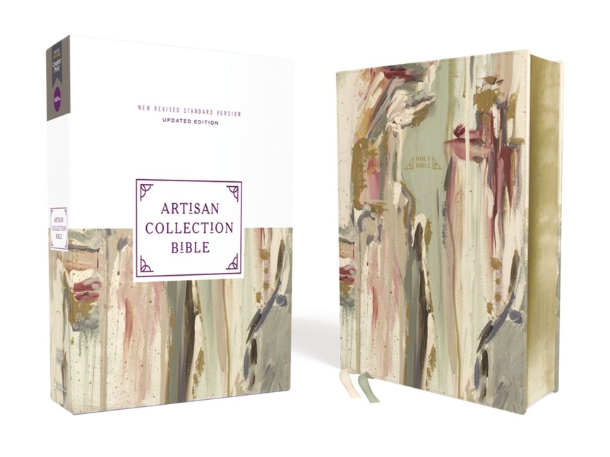 Nrsvue, Artisan Collection Bible, Leathersoft, Multi-Color/Cre Imitation Leather