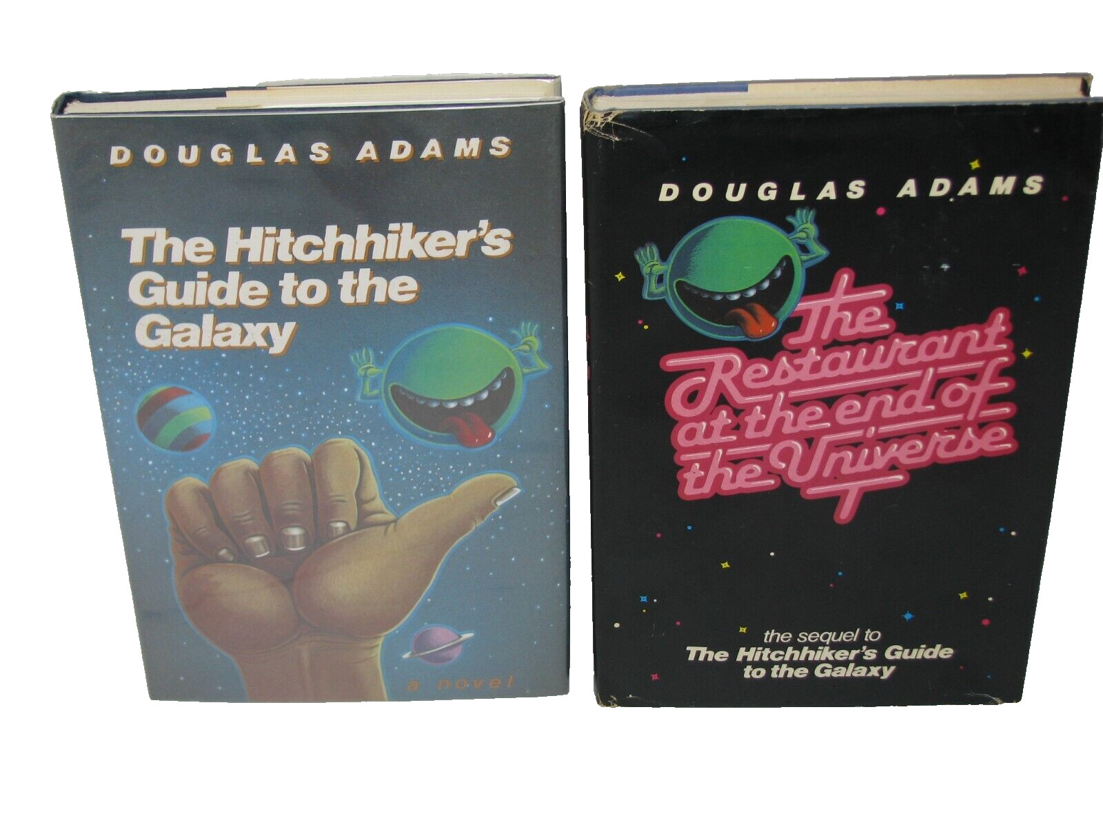 1979 The Hitchhiker’s Guide, Restaurant At End of Universe Book Club Edition