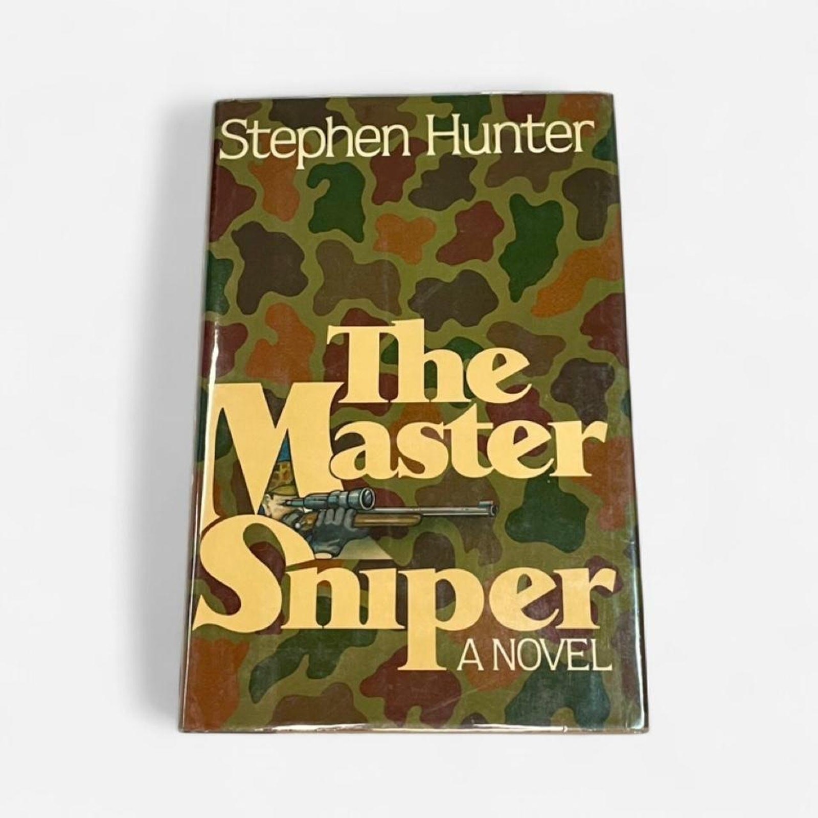 The Master Sniper Stephen Hunter SIGNED First Edition 1st Printing 1980 HCDJ