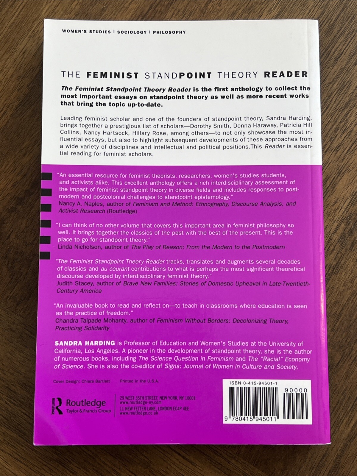 The Feminist Standpoint Theory Reader: Intellectual and Political Controvers…