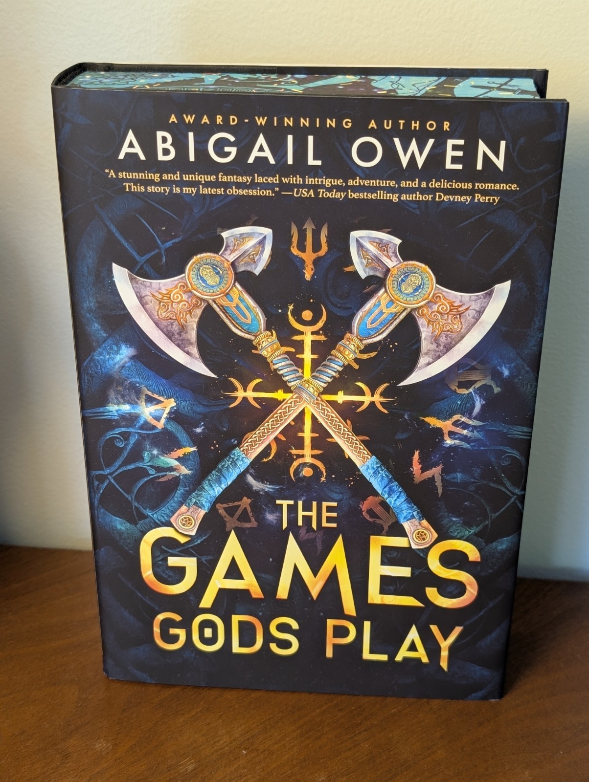 Deluxe The Games Gods Play Abigail Owen – Special Edition Sprayed Edges