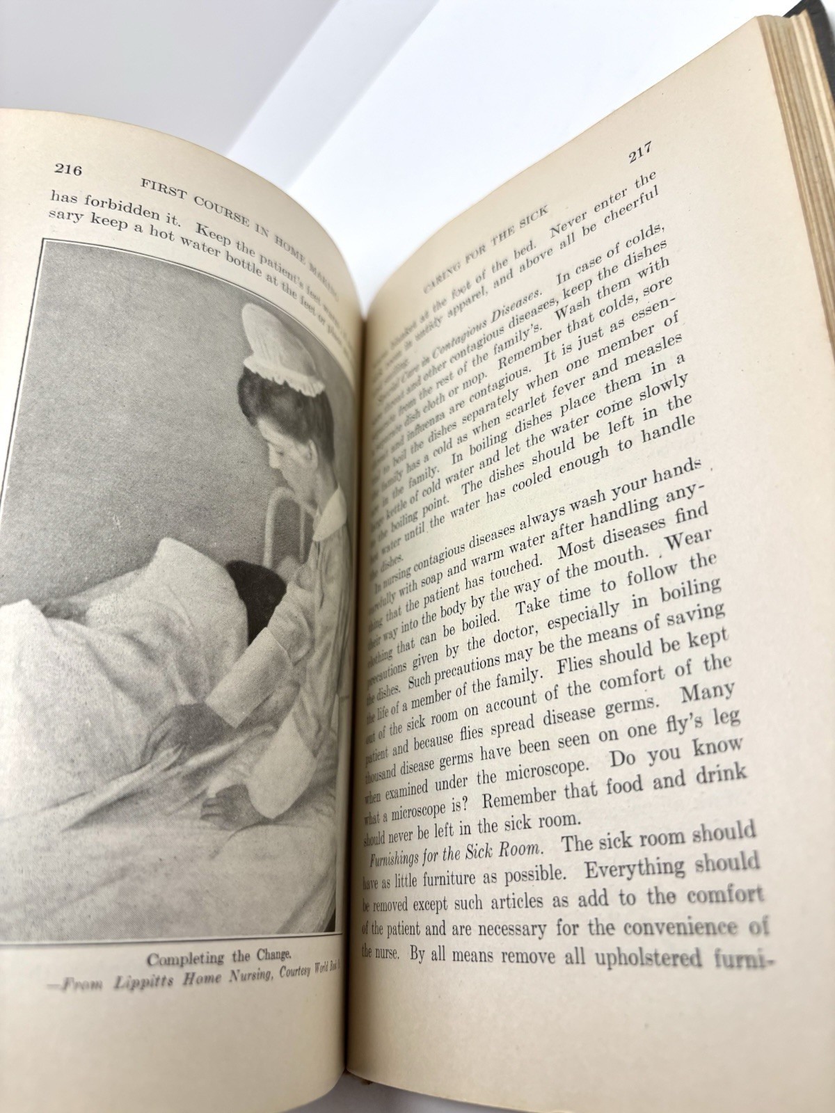 First Course In Home Making | Maude Richman Calvert | 1924 • Hardcover