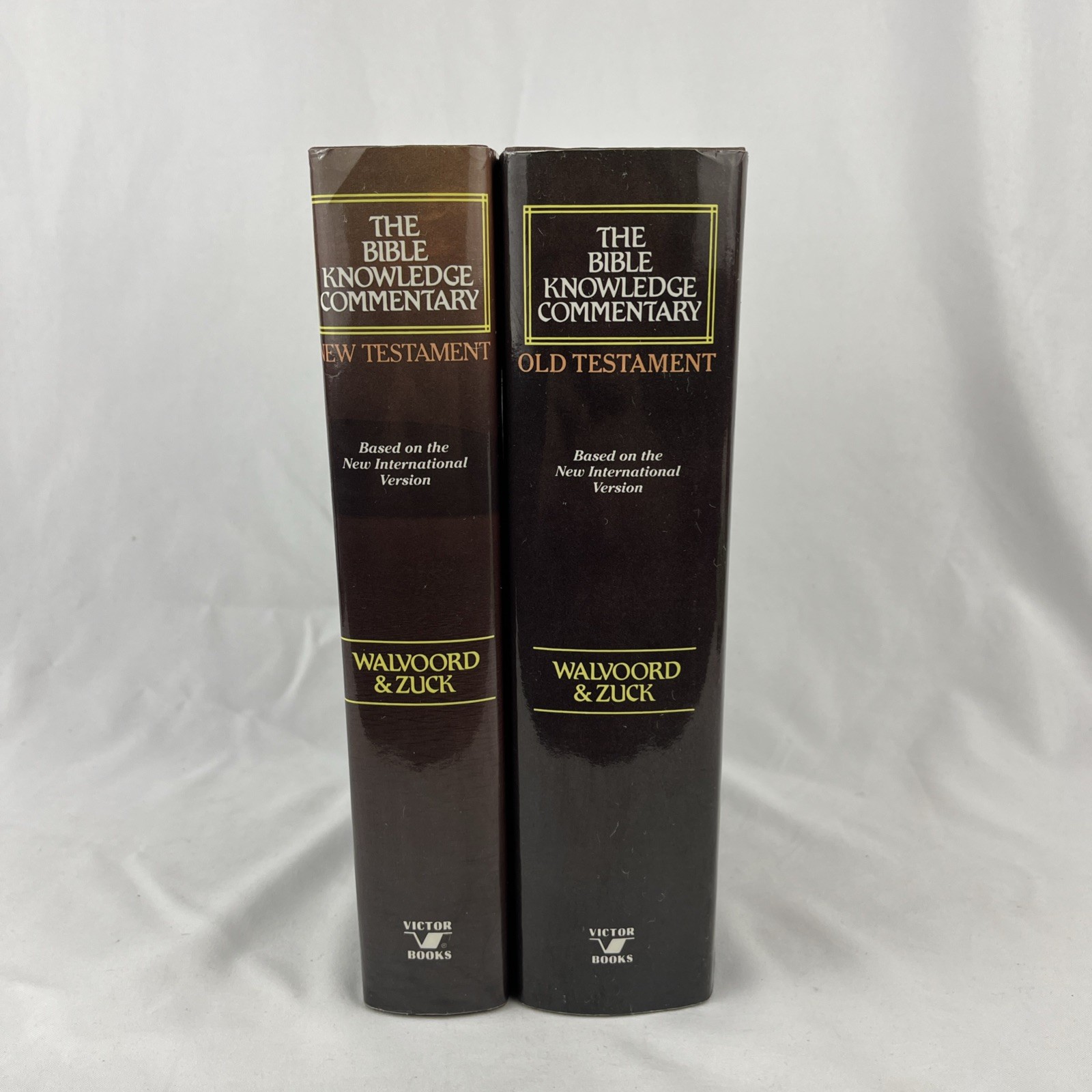 The Bible Knowledge Commentary Set Old And New Testament Walvoord Zuck Hardback