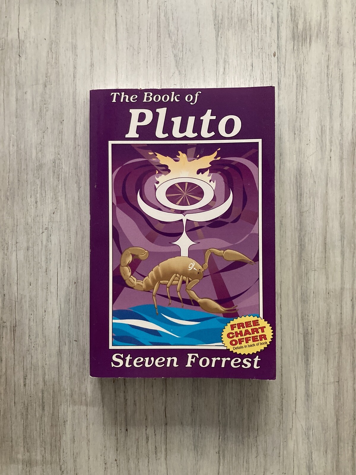Book of Pluto by Steven Forrest Astrology Solar Planet Charts Prediction SC OOP