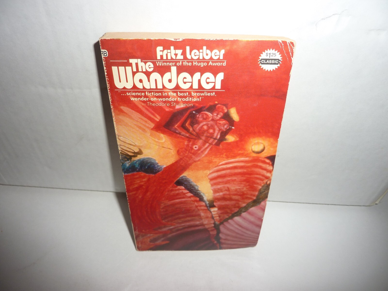 THE WANDERER by Fritz Leiber BALLANTINE 1972 3rd Print Sci Fi Good