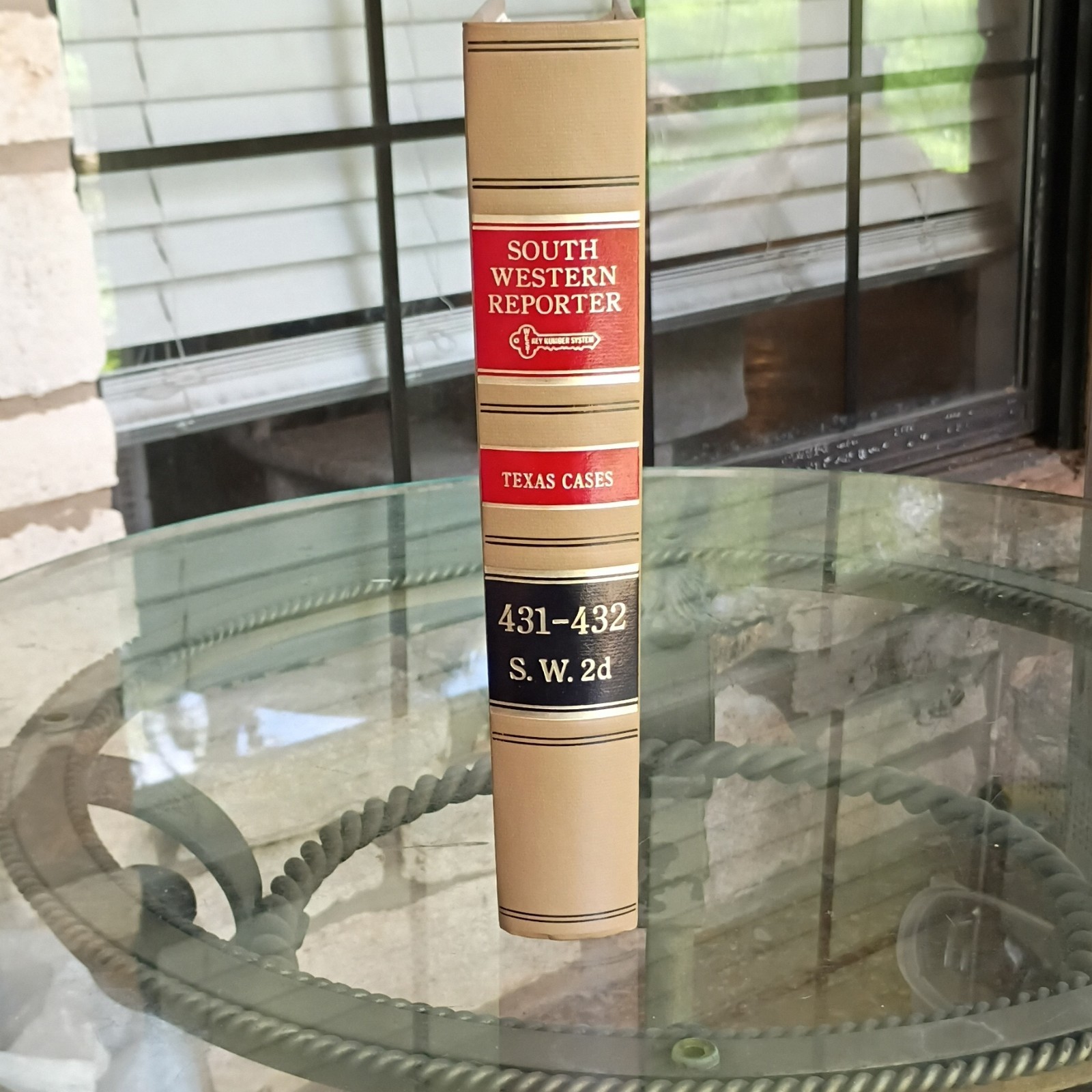 West Publishing South Western Reporter 2d 431-432 (1969) HC Texas Cases