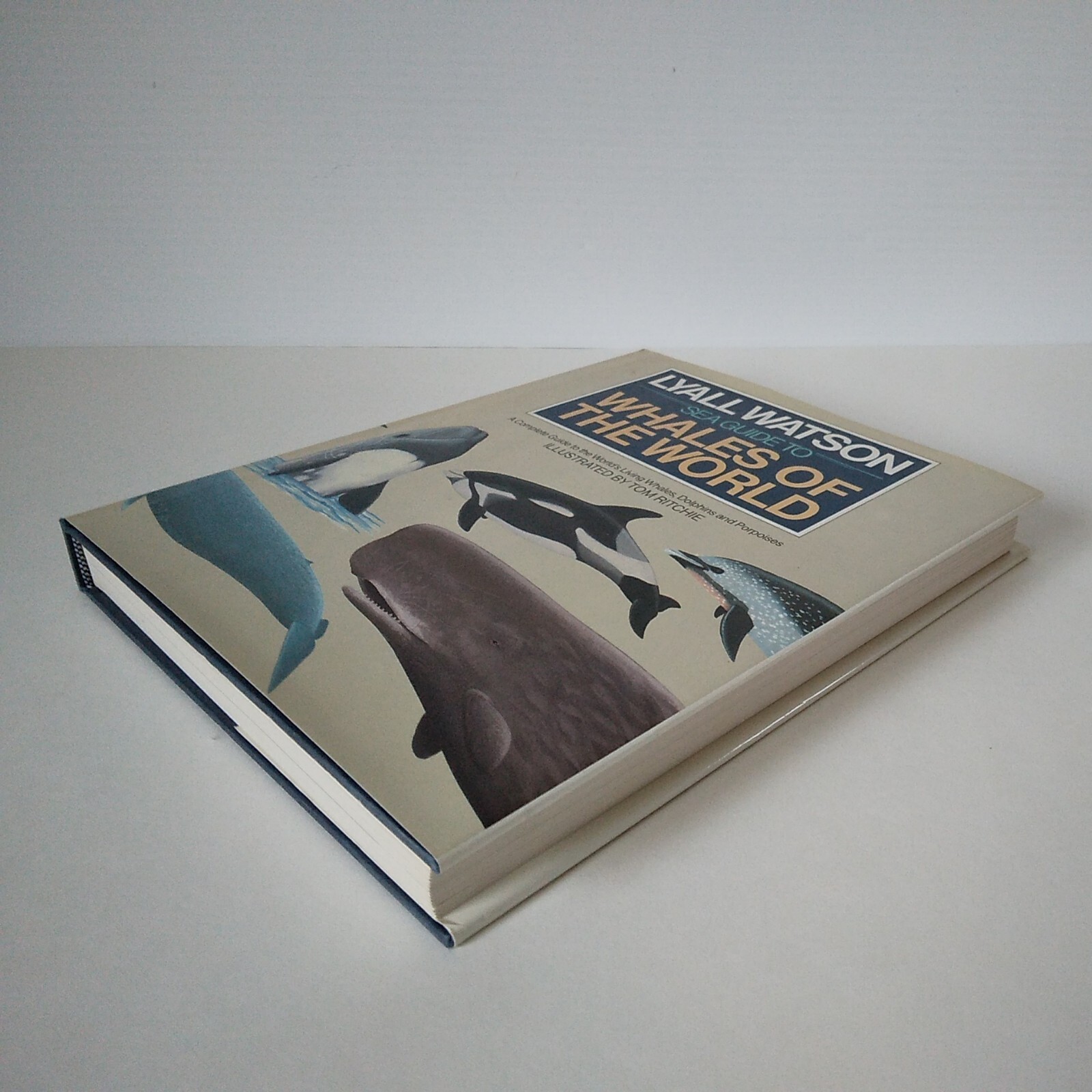 1981 “Lyall Watson Sea Guide To Whales Of The World”, EP Dutton 1st Ed. HC DJ VG