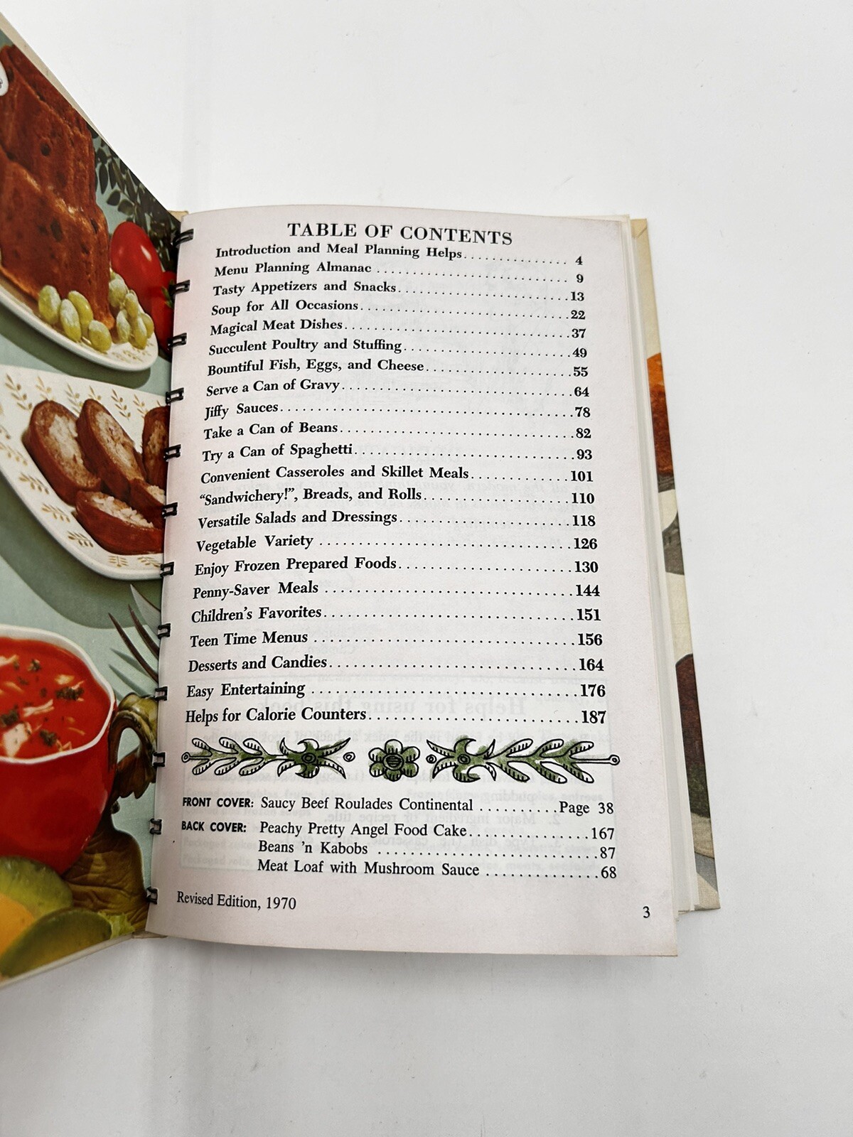 Easy Ways To Delicious Meals: A Campbell Cookbook Rev. Edi 465 Quick Recipe 1970